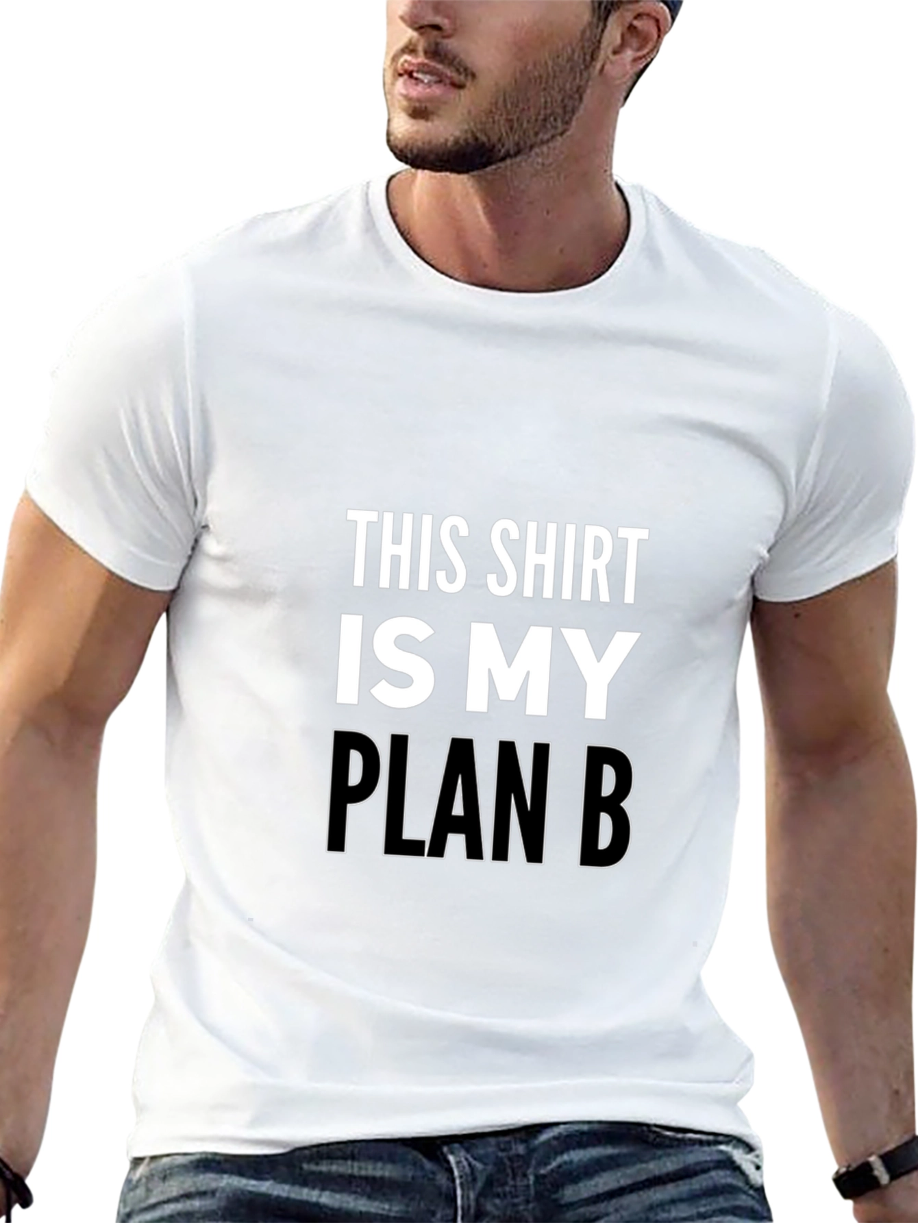 Funny Plan B T-Shirt - Black