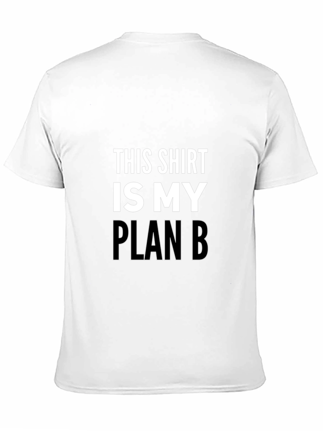 Funny Plan B T-Shirt - Black