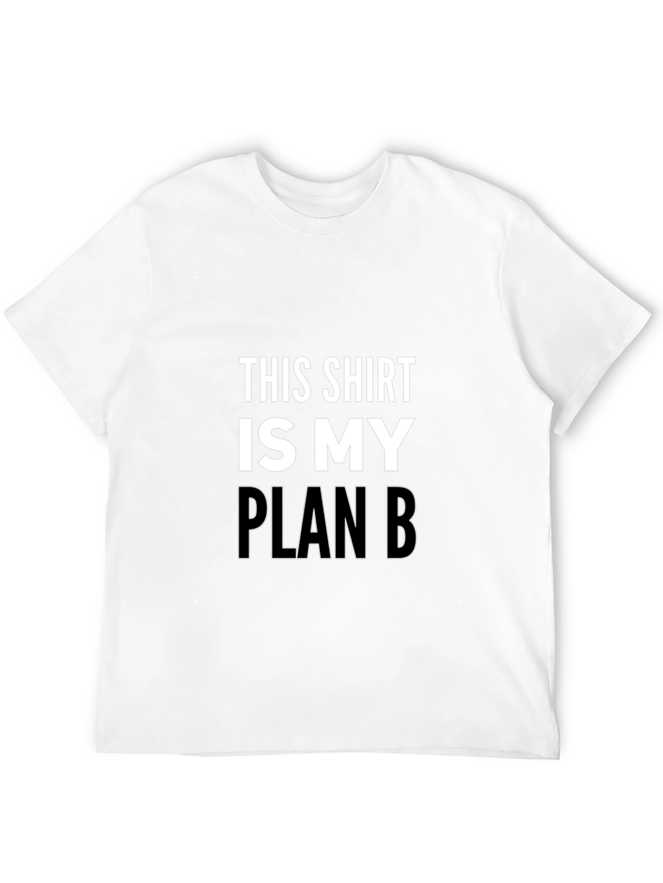 Funny Plan B T-Shirt - Black