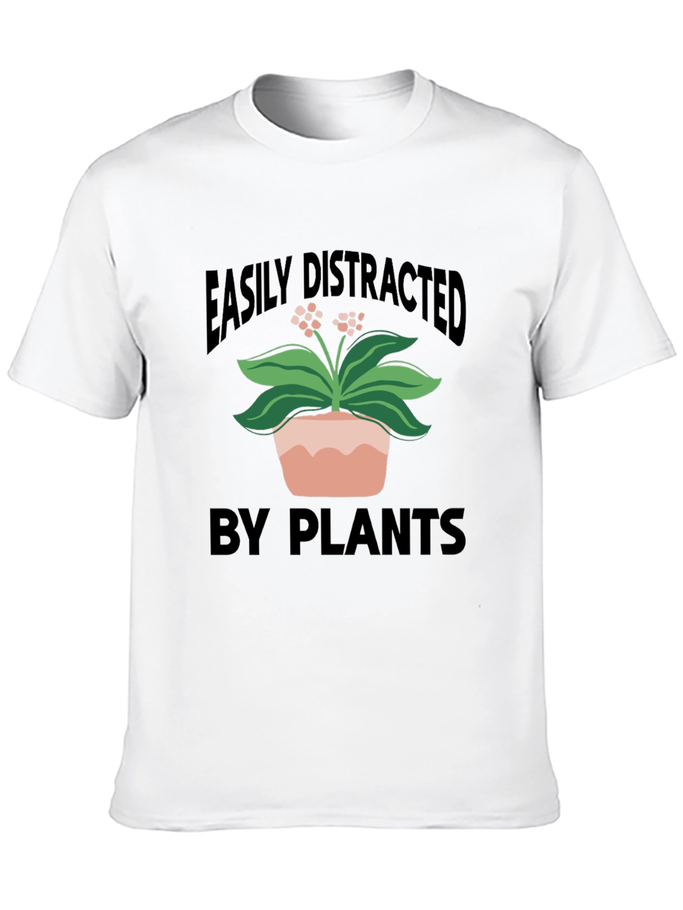 Easily Distracted By Plants Graphic Tee