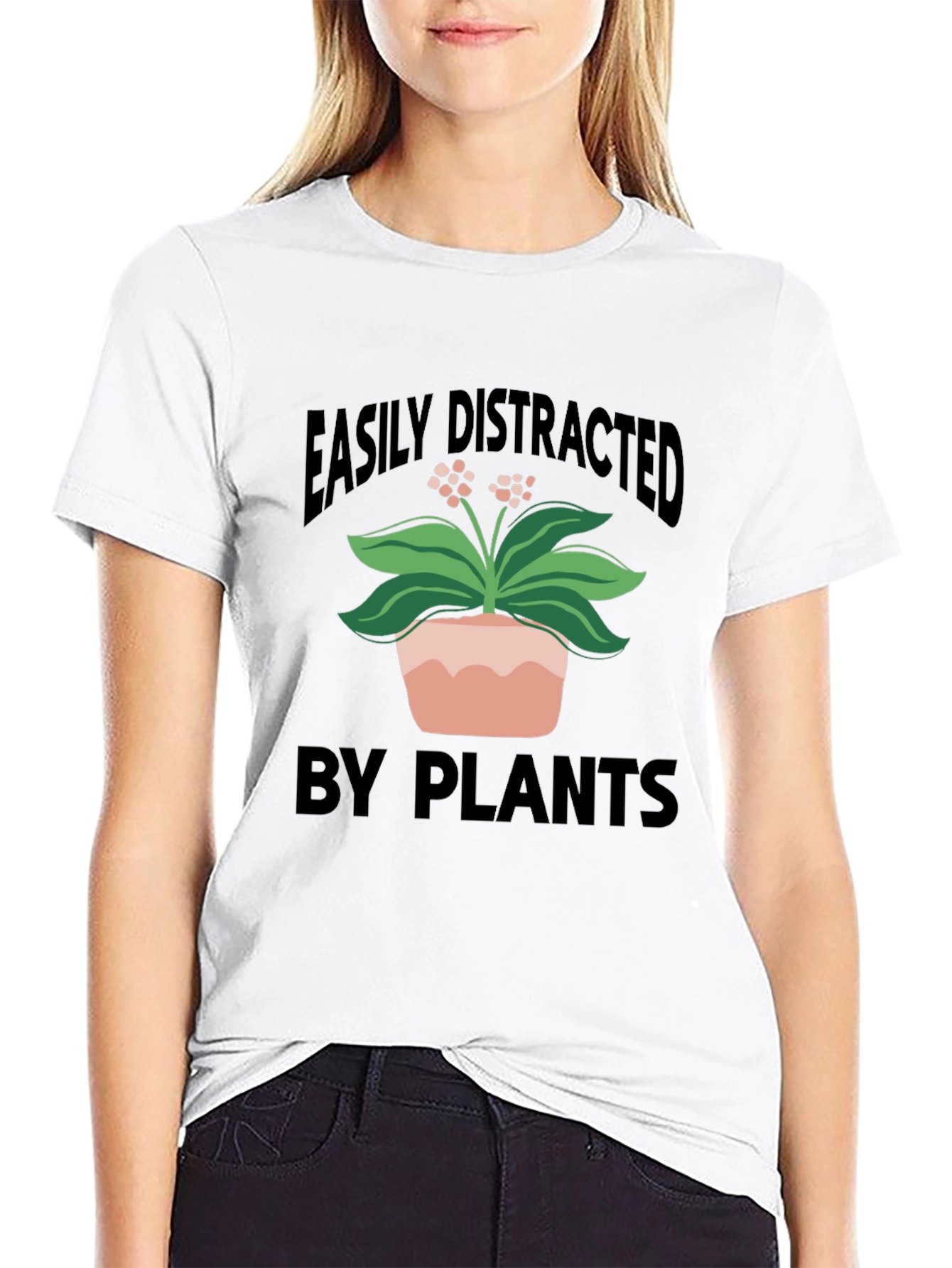 Easily Distracted By Plants Graphic Tee
