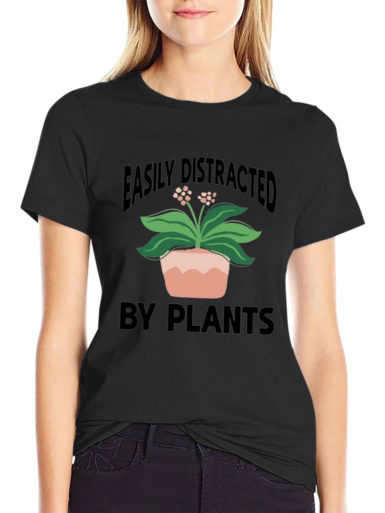 Easily Distracted By Plants Graphic Tee