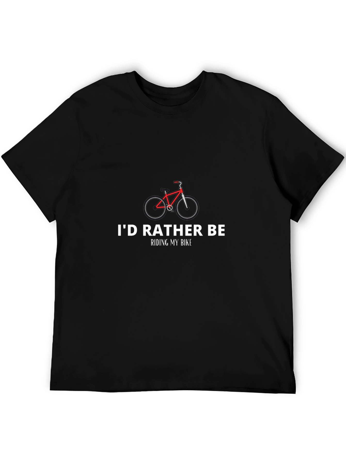 Id Rather Be Riding My Bike T-Shirt