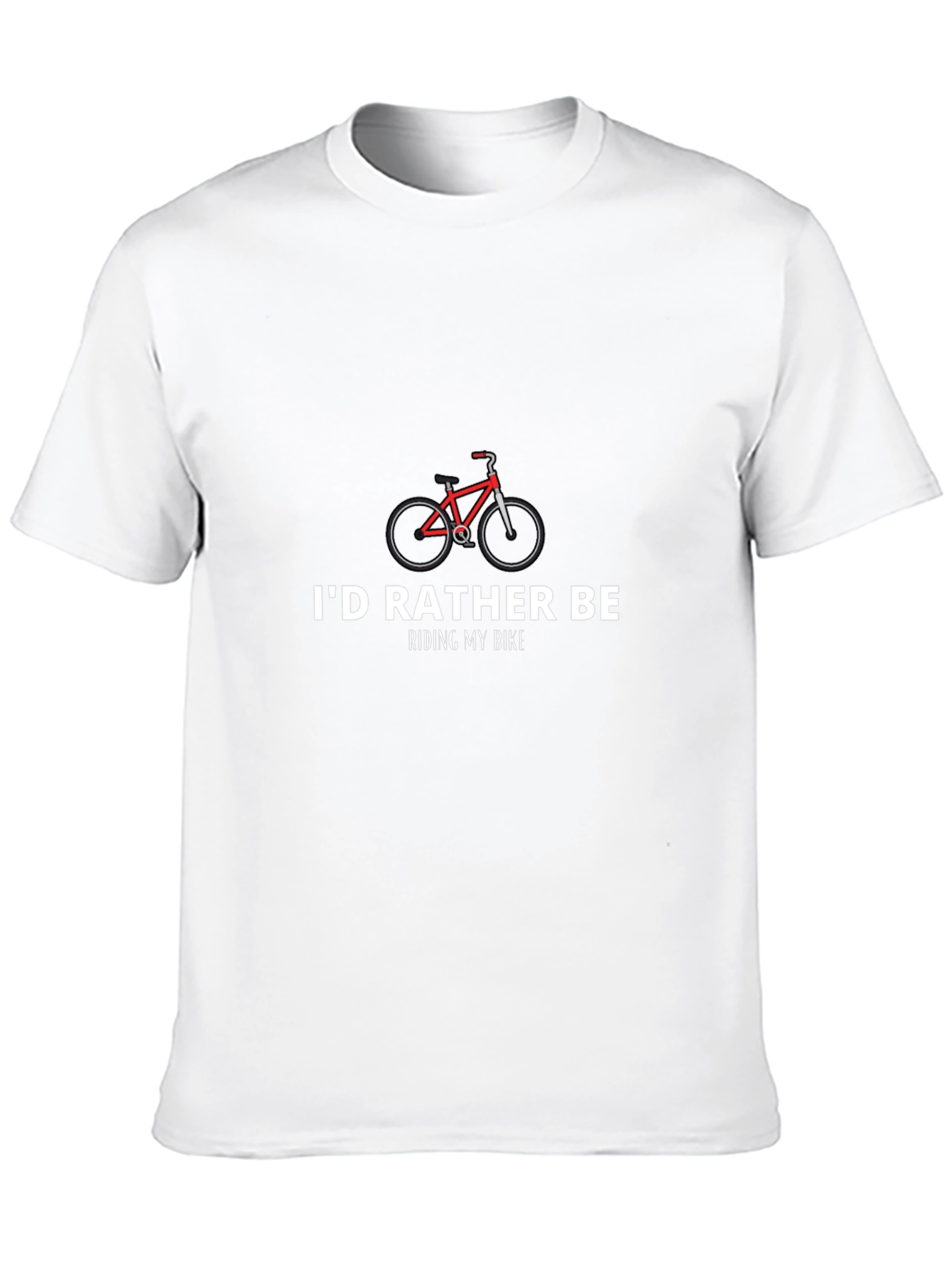 Id Rather Be Riding My Bike T-Shirt