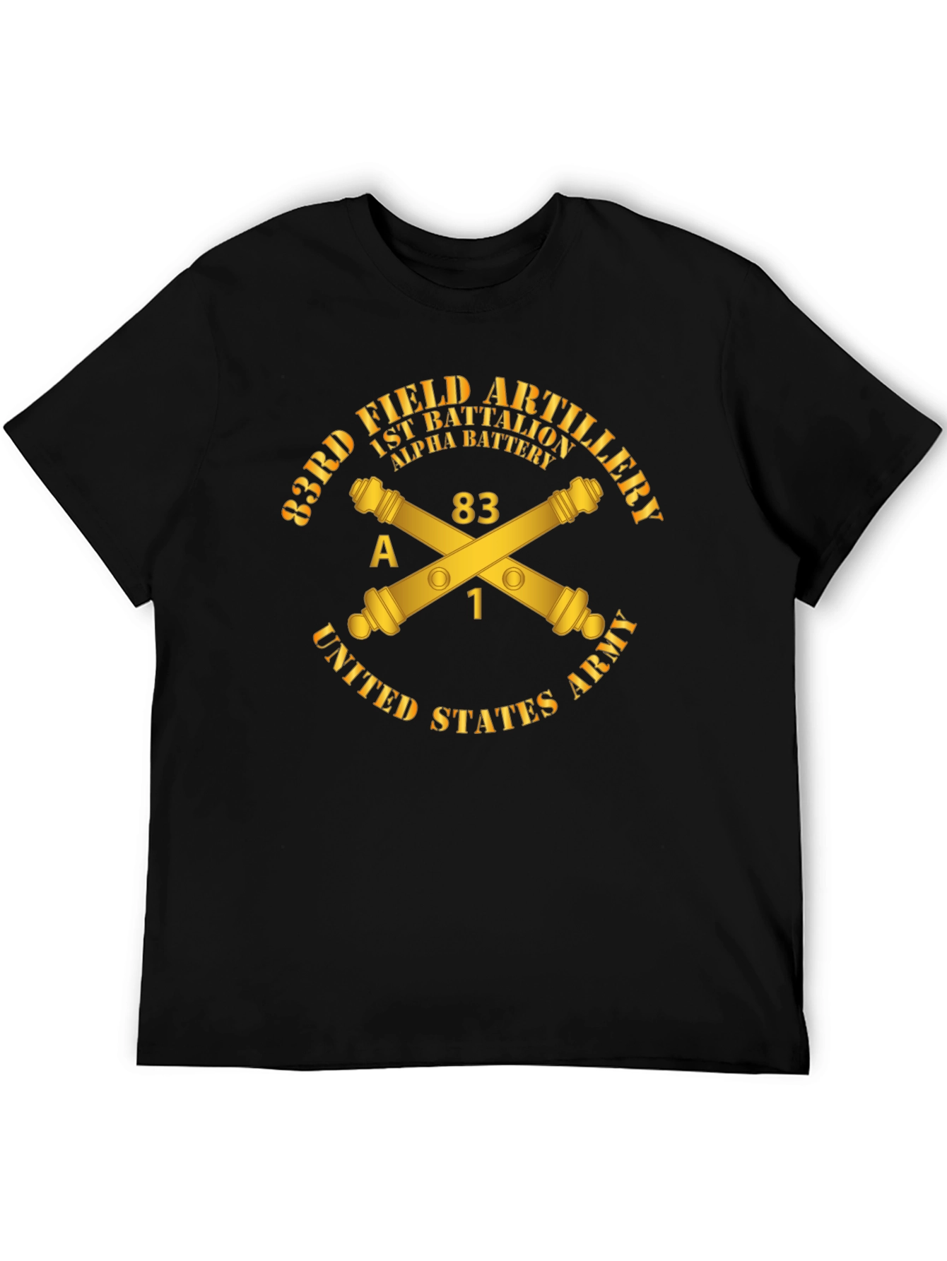 83rd Field Artillery T-Shirt - Military Pride