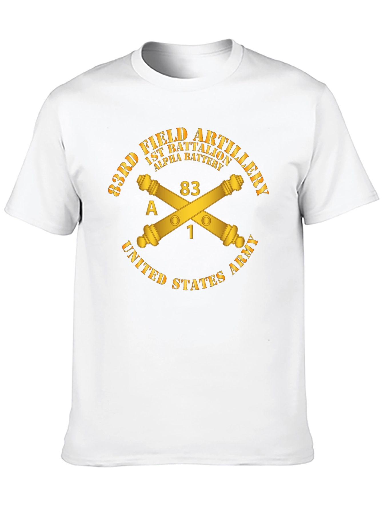 83rd Field Artillery T-Shirt - Military Pride