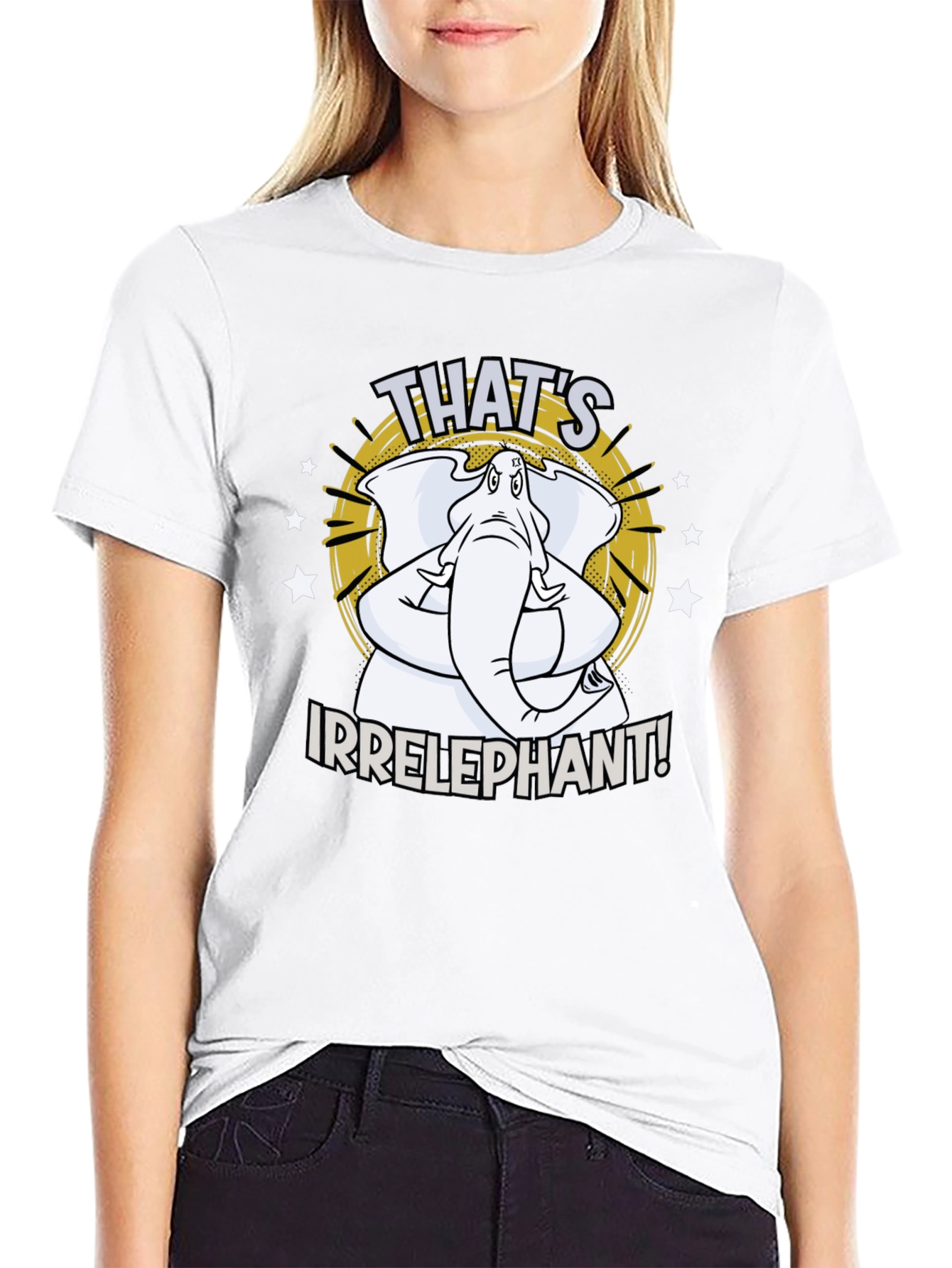 Irrelephant T-Shirt - Funny Elephant Graphic Tee