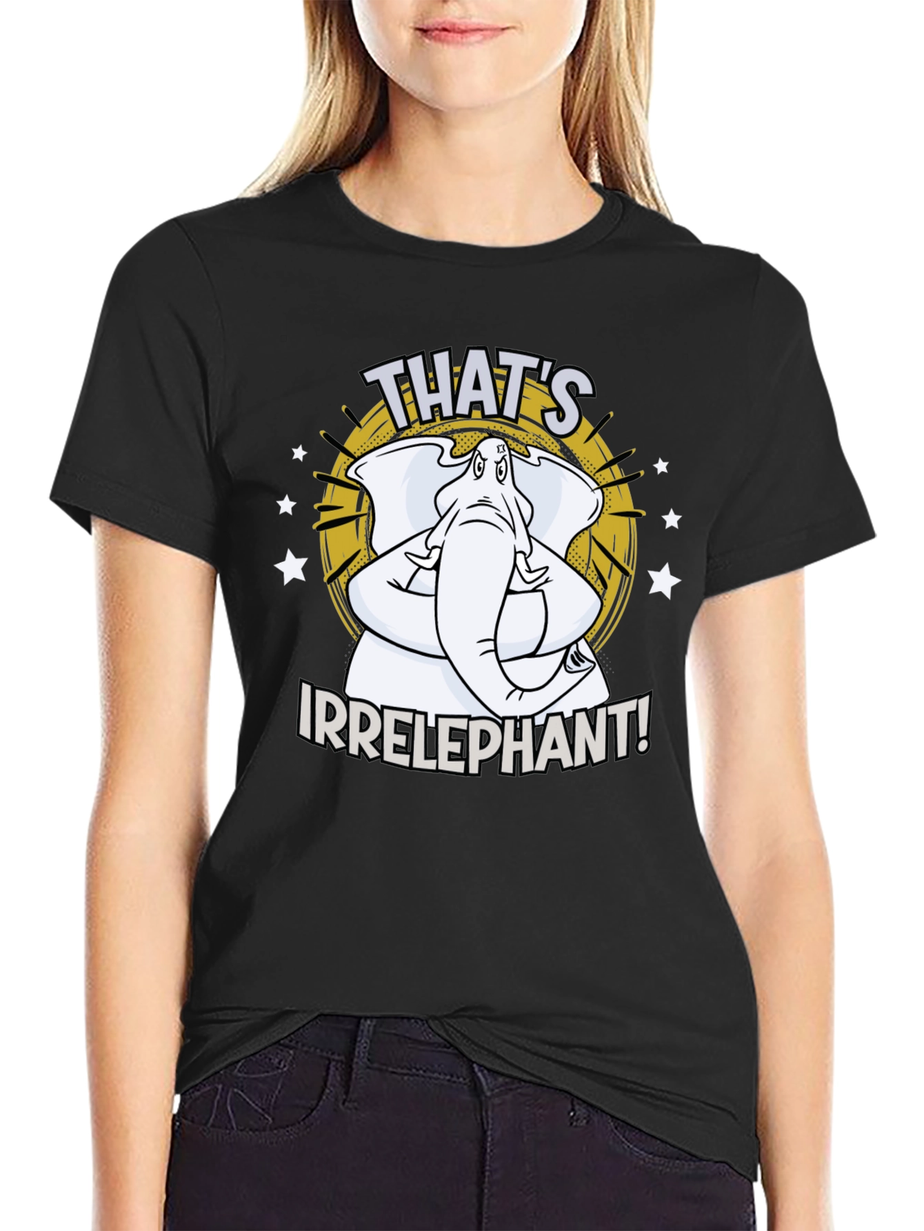 Irrelephant T-Shirt - Funny Elephant Graphic Tee