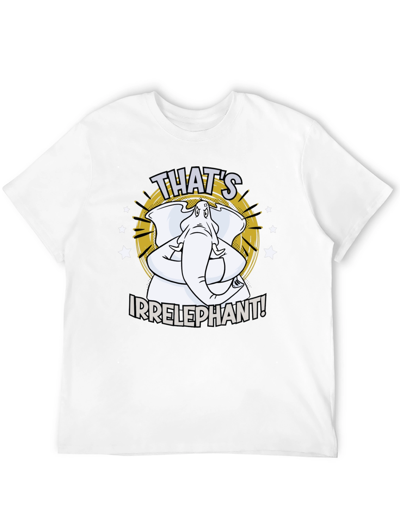 Irrelephant T-Shirt - Funny Elephant Graphic Tee