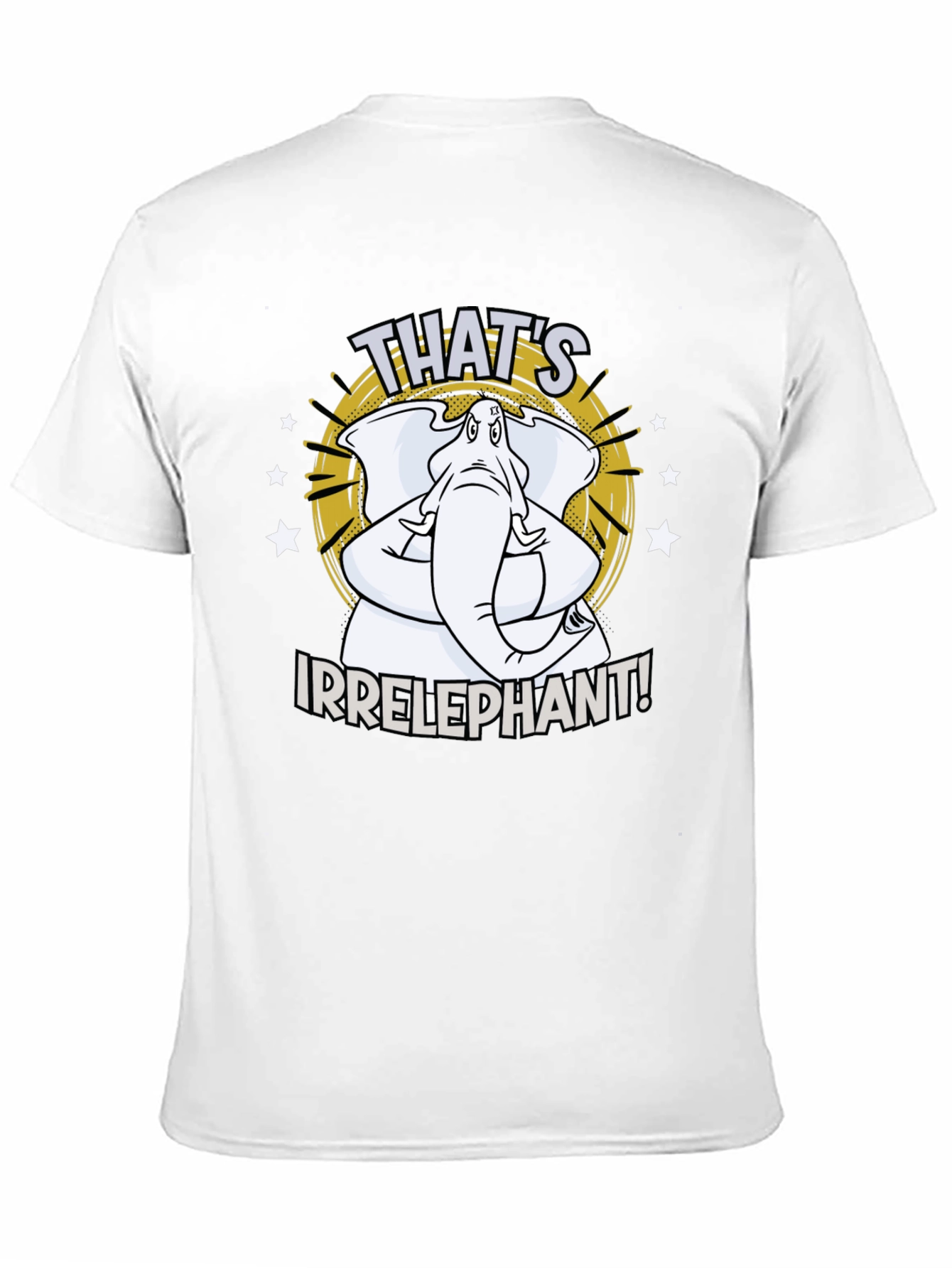 Irrelephant T-Shirt - Funny Elephant Graphic Tee