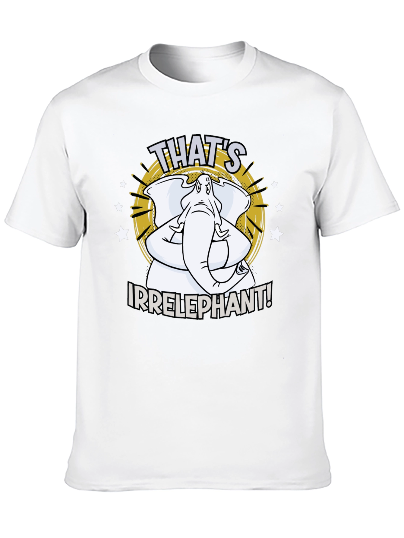 Irrelephant T-Shirt - Funny Elephant Graphic Tee