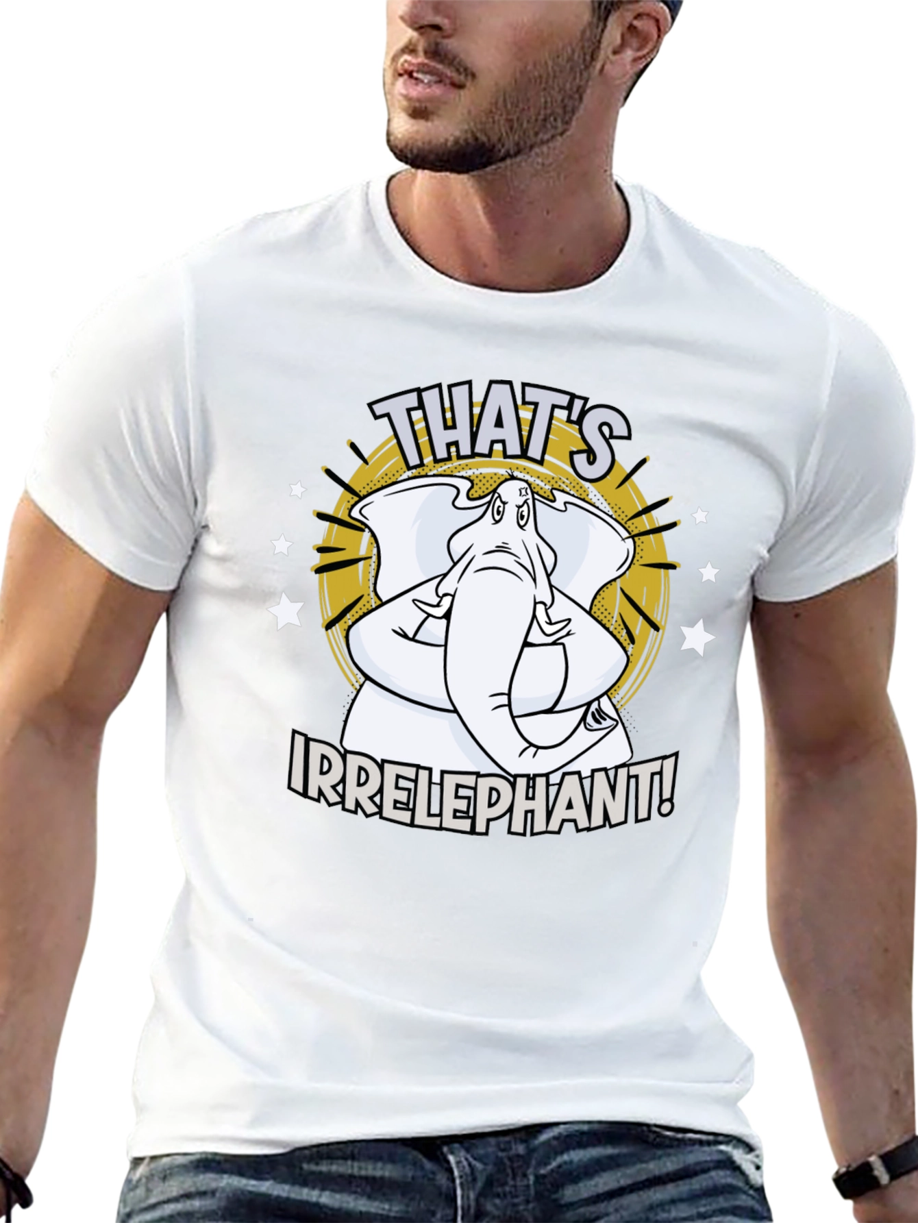 Irrelephant T-Shirt - Funny Elephant Graphic Tee