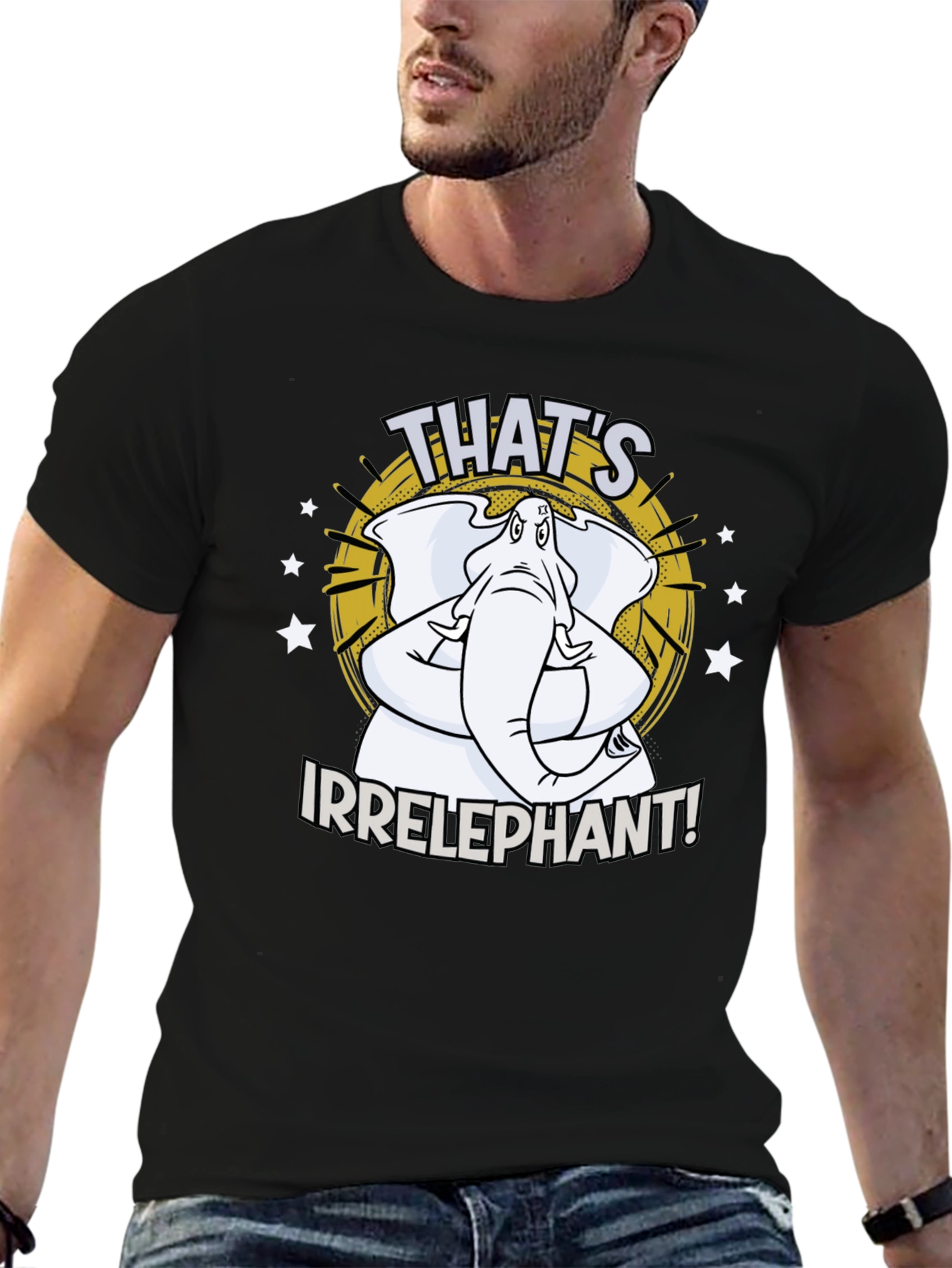 Irrelephant T-Shirt - Funny Elephant Graphic Tee