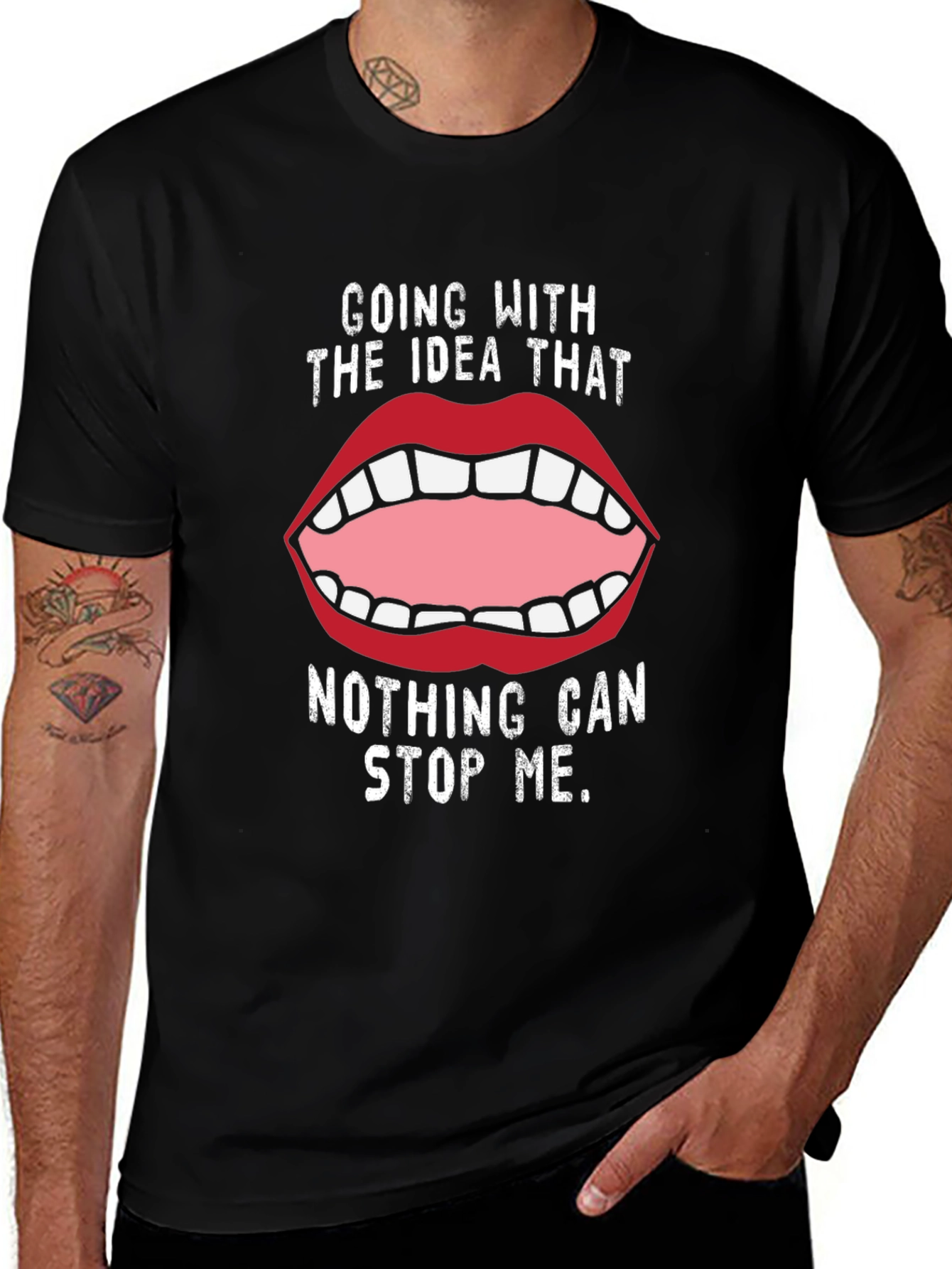 Bold Statement Tee: Going With the Idea That...
