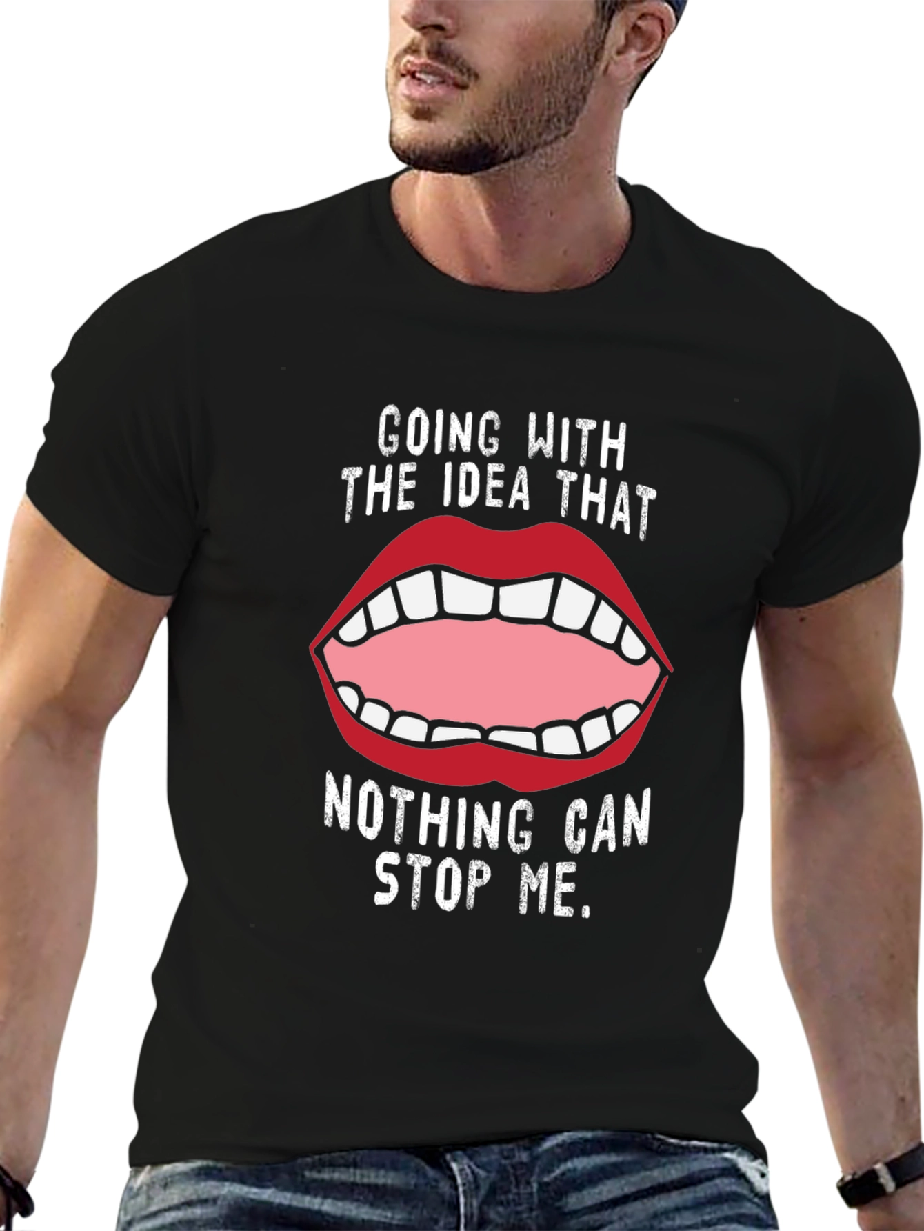 Bold Statement Tee: Going With the Idea That...
