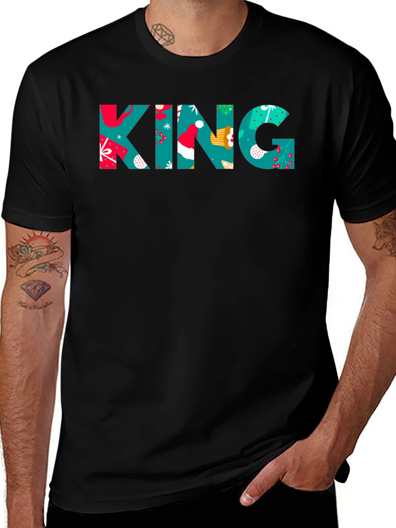 Christmas King T-Shirt - Holiday Festive Design
