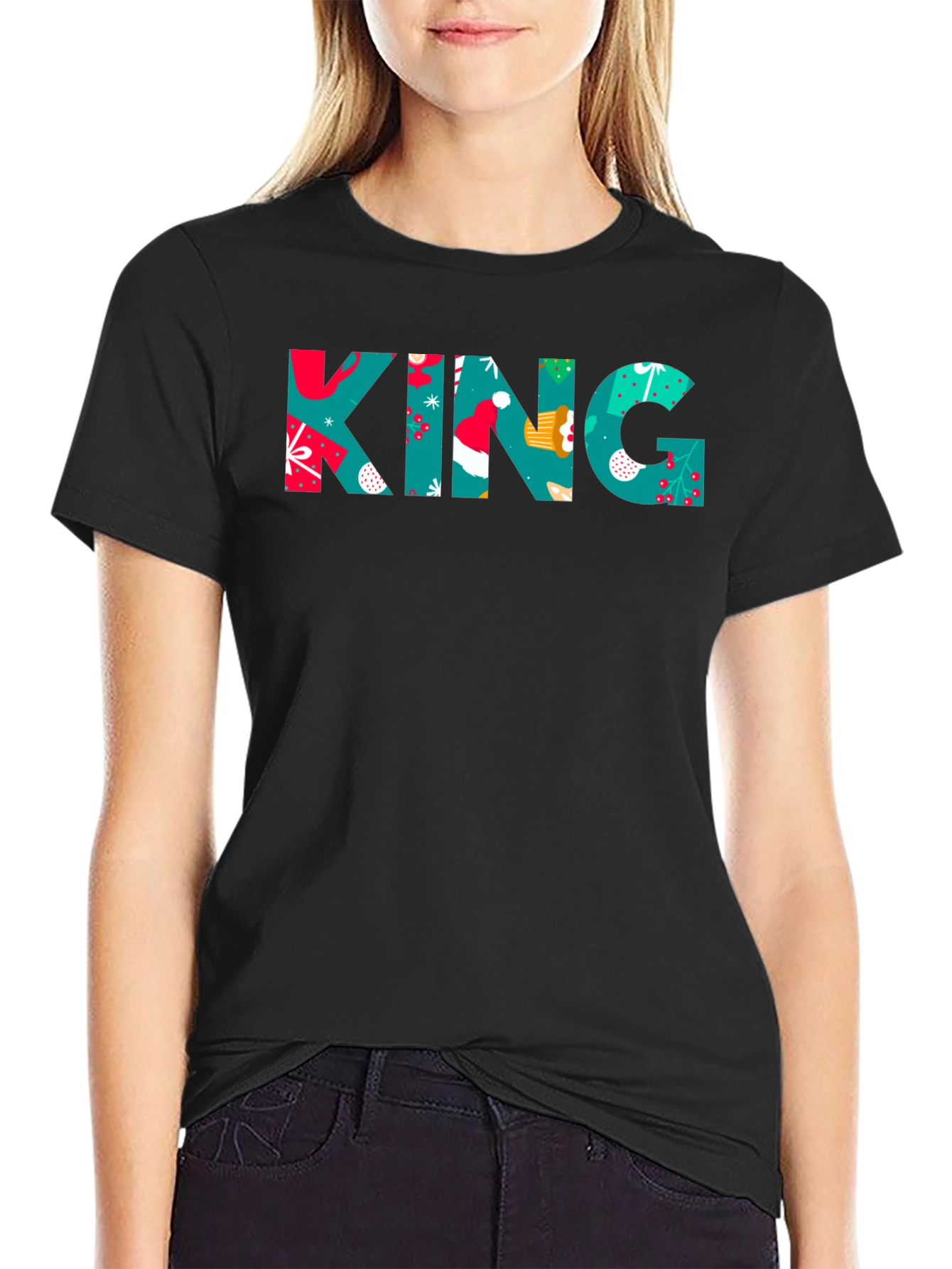 Christmas King T-Shirt - Holiday Festive Design