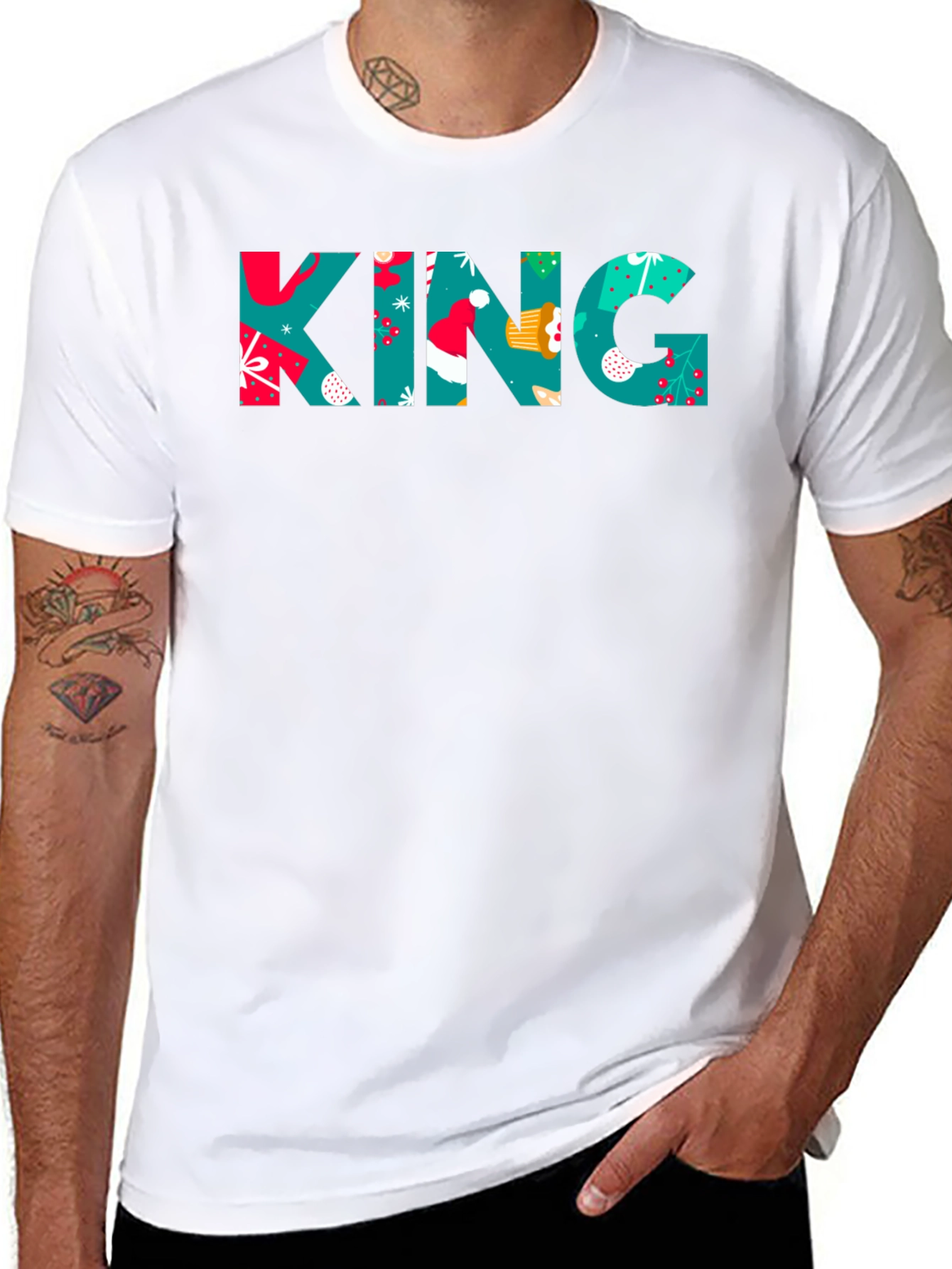 Christmas King T-Shirt - Holiday Festive Design