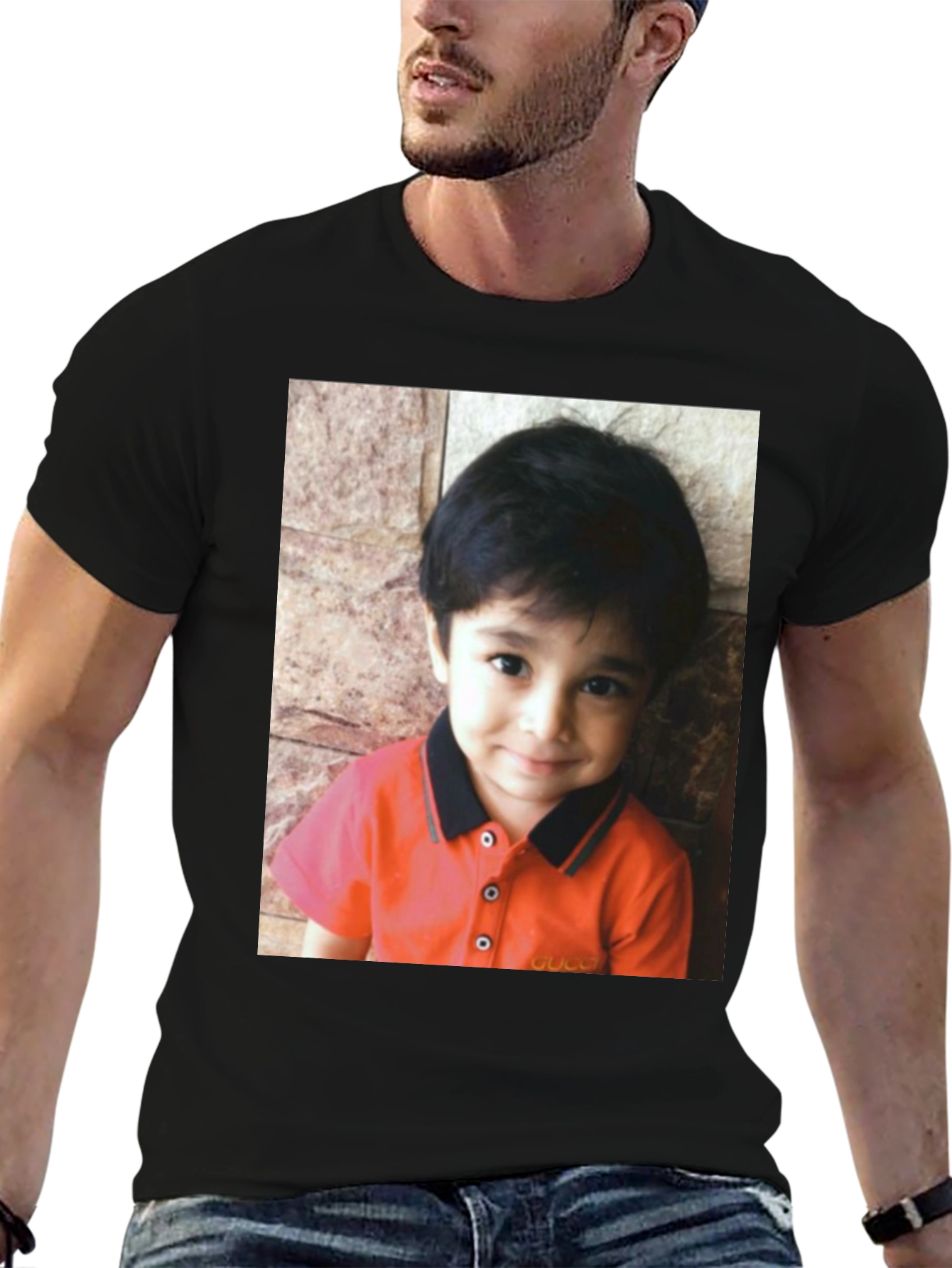 Custom Portrait T-Shirt - Wear Your Memories