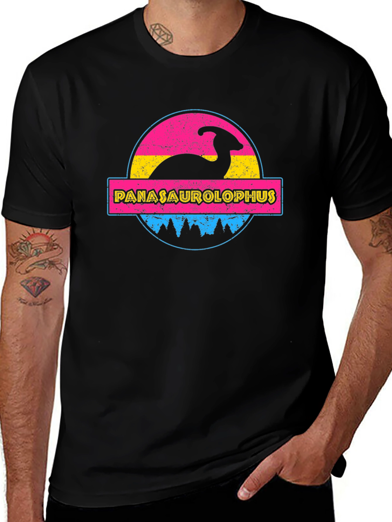 Panasaurolophus Pride T-Shirt