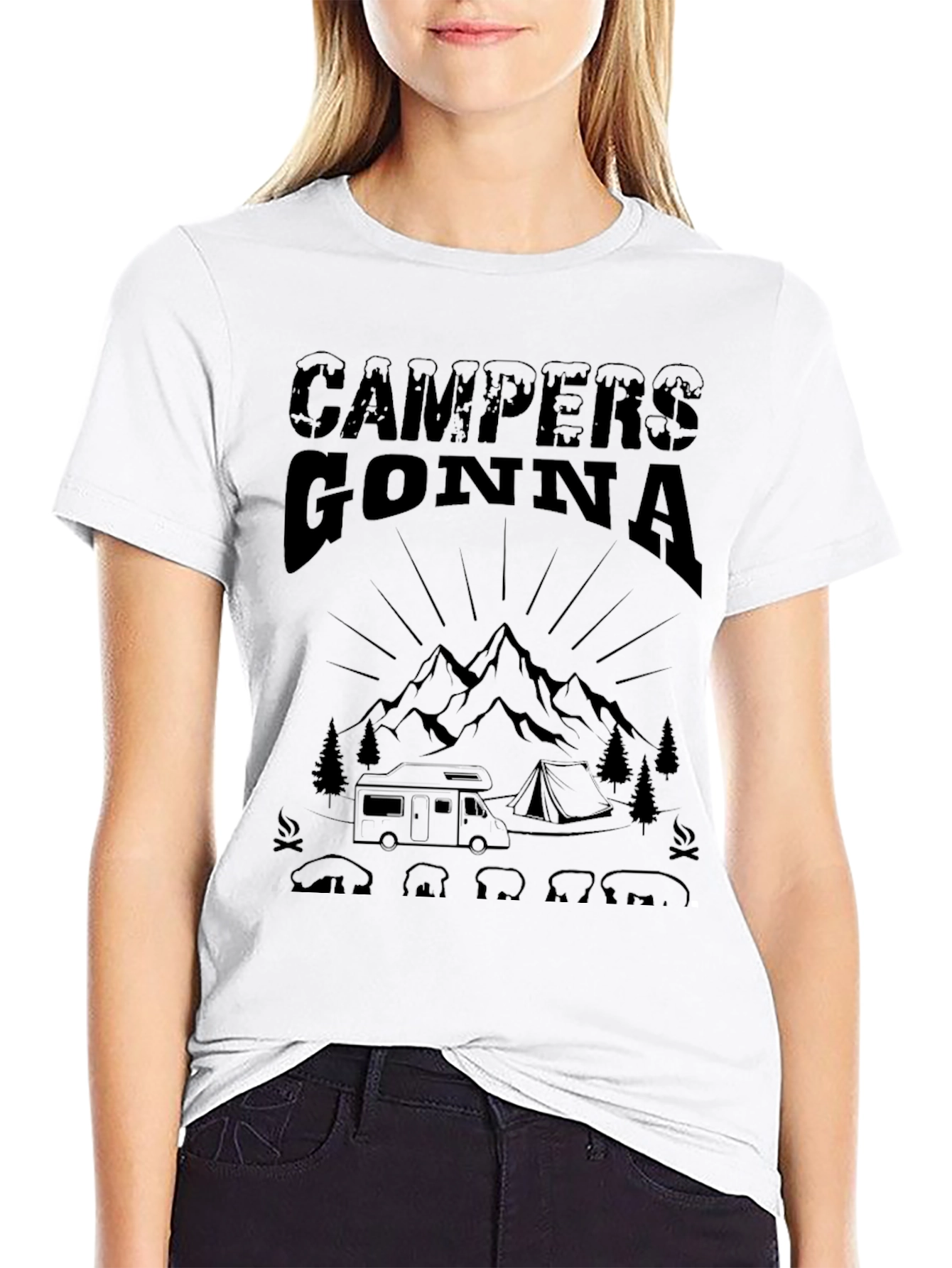 Campers Gonna Camp T-Shirt - Outdoor Adventure Tee