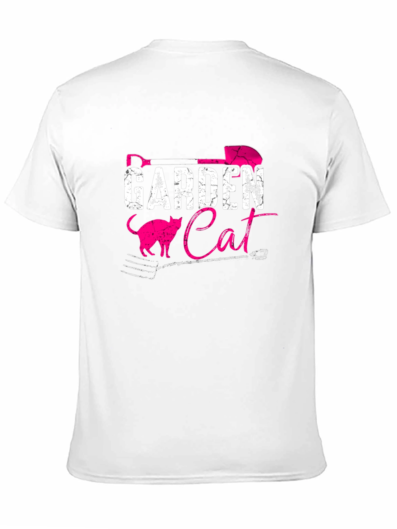 Garden Cat T-Shirt: Gardening Humor