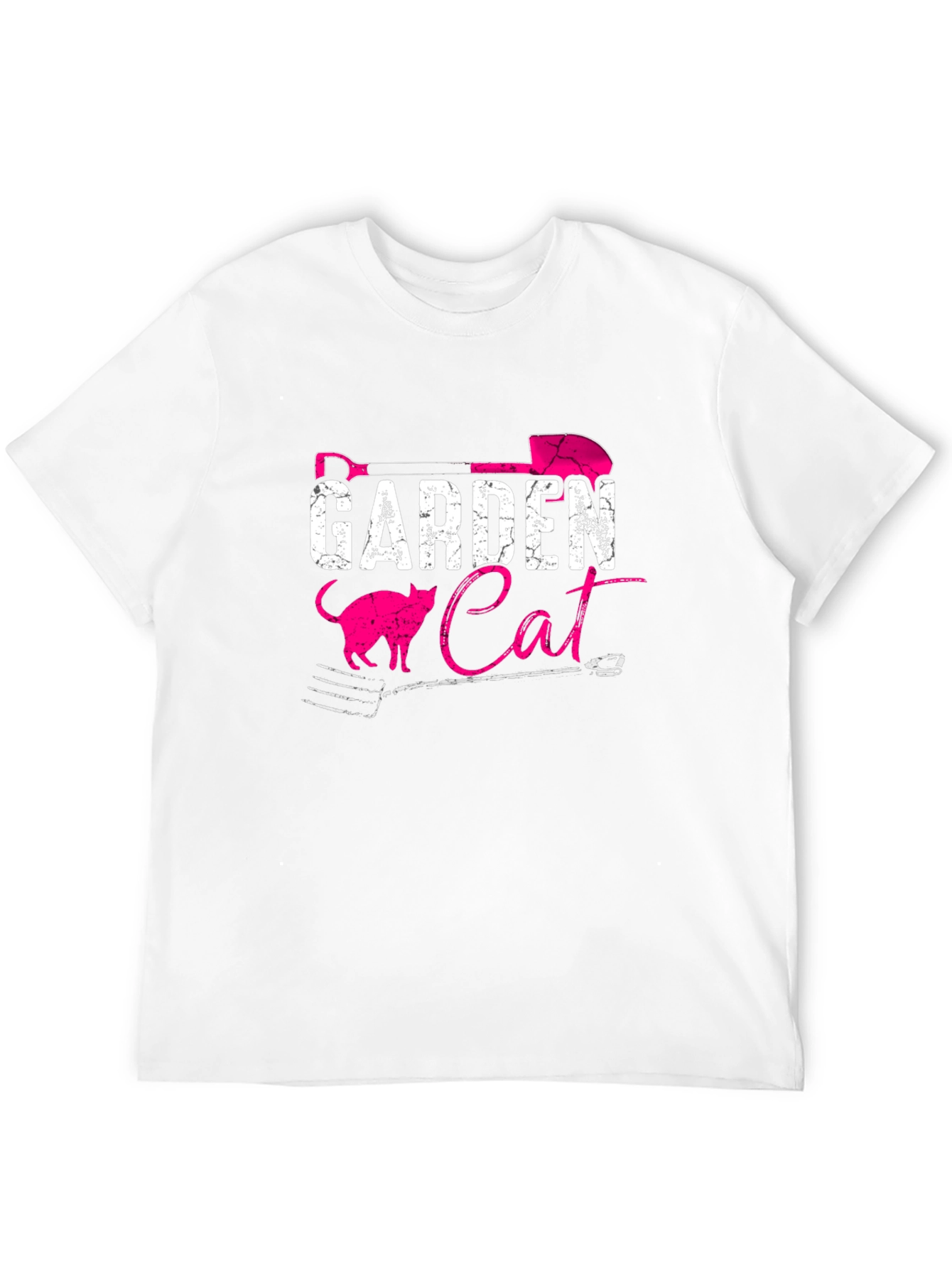 Garden Cat T-Shirt: Gardening Humor
