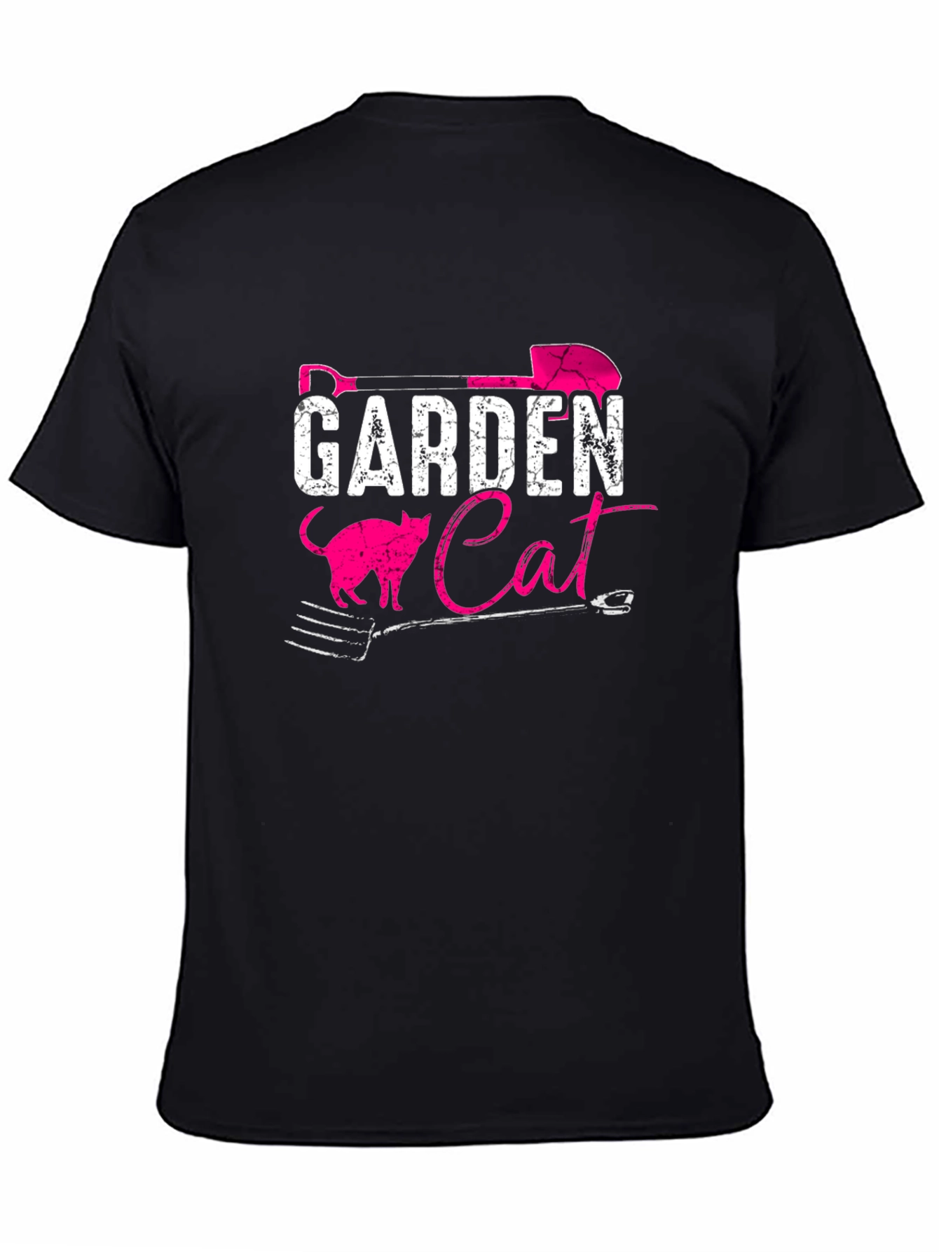 Garden Cat T-Shirt: Gardening Humor