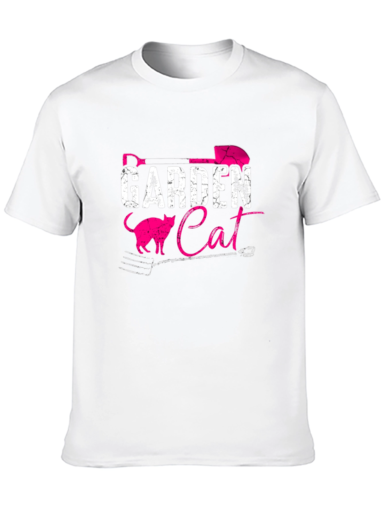 Garden Cat T-Shirt: Gardening Humor