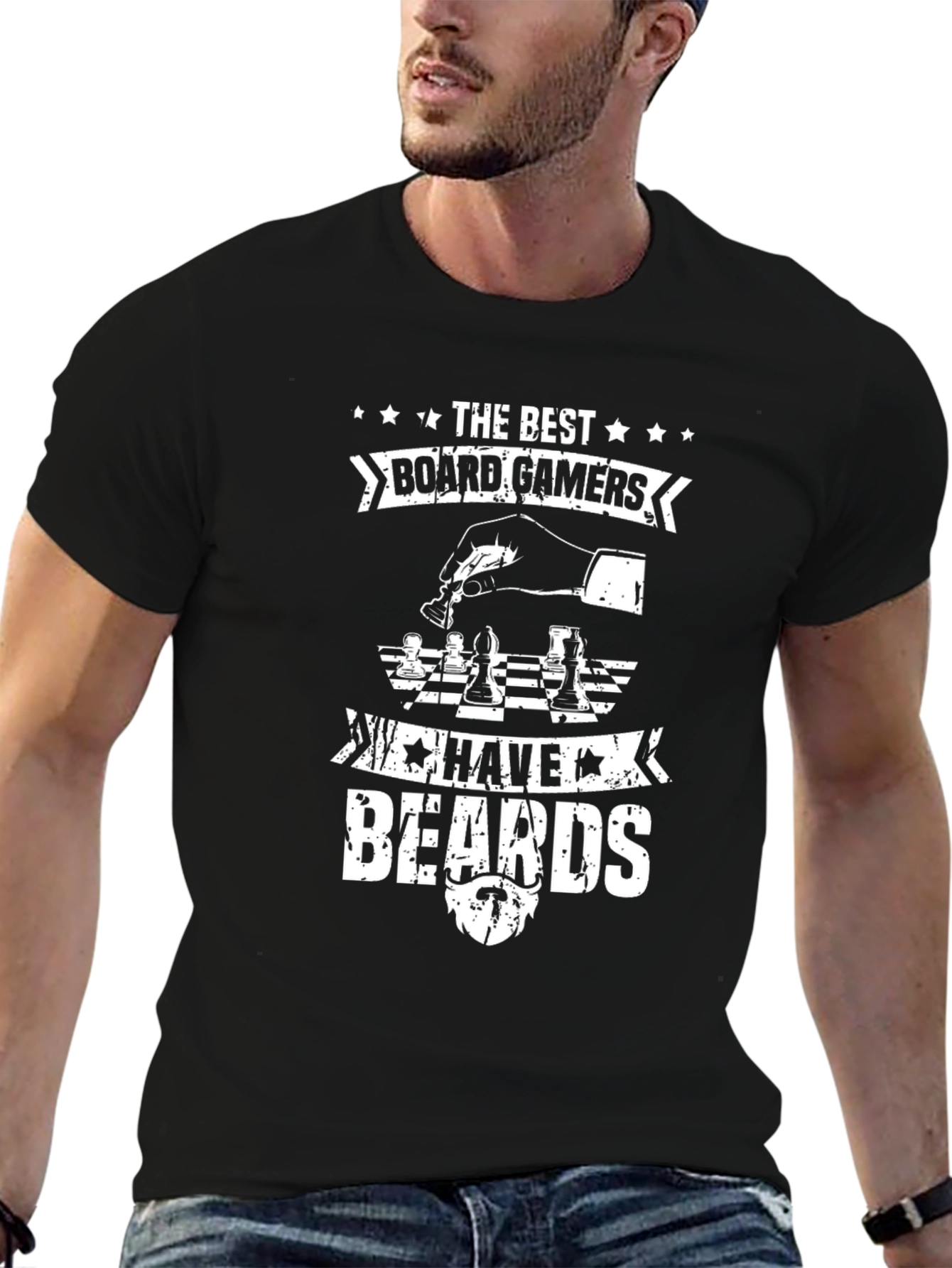 The Best Board Gamers Have Beards T-Shirt