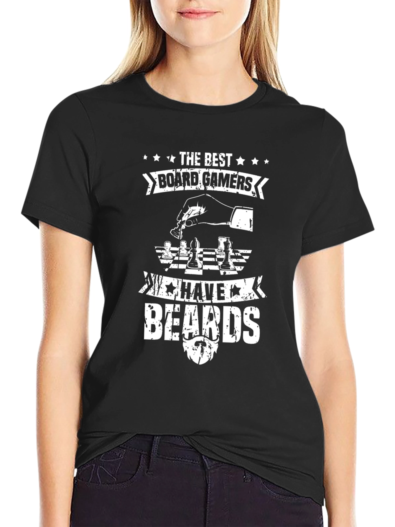 The Best Board Gamers Have Beards T-Shirt