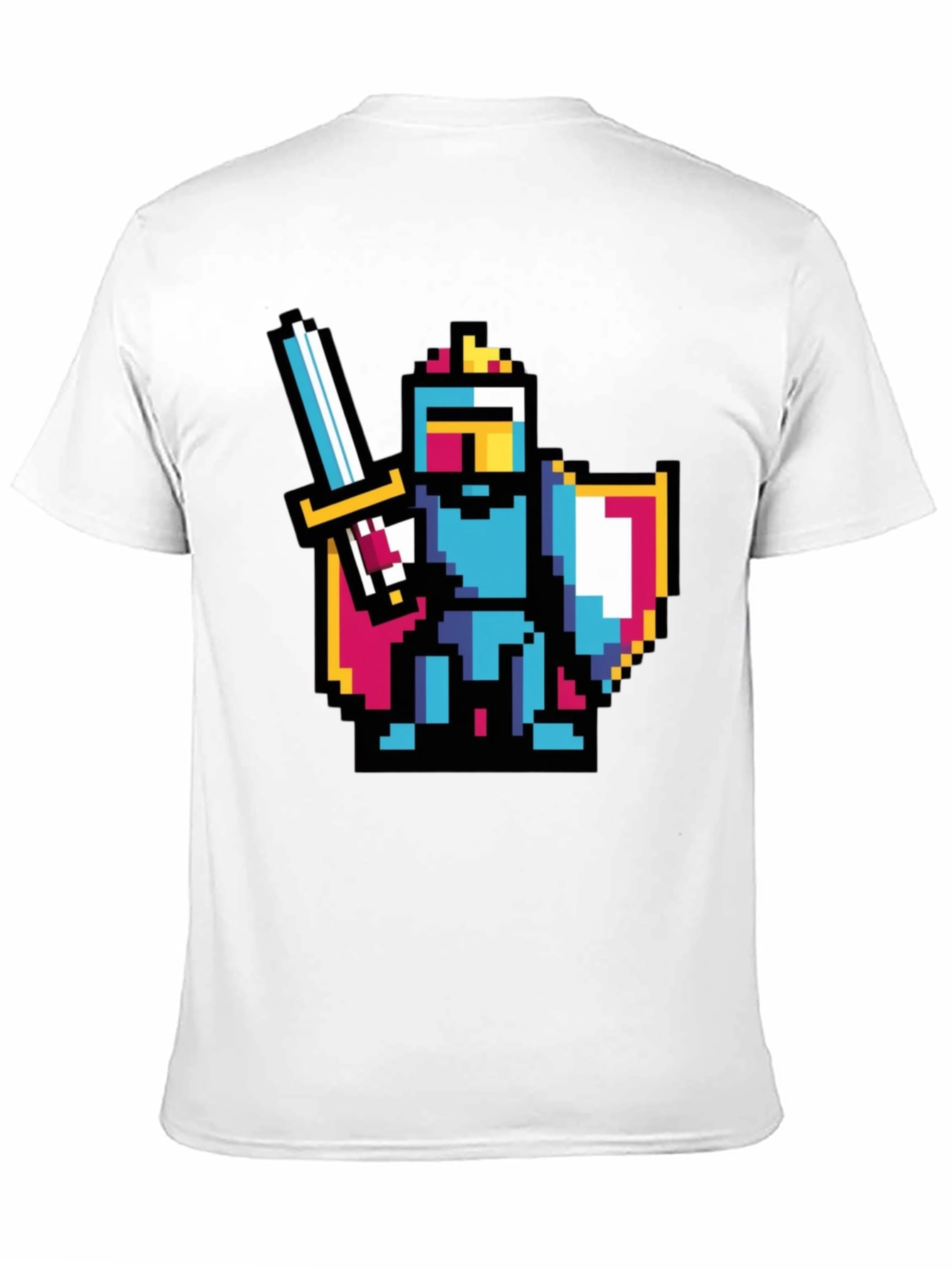 Pixel Knight Black T-Shirt
