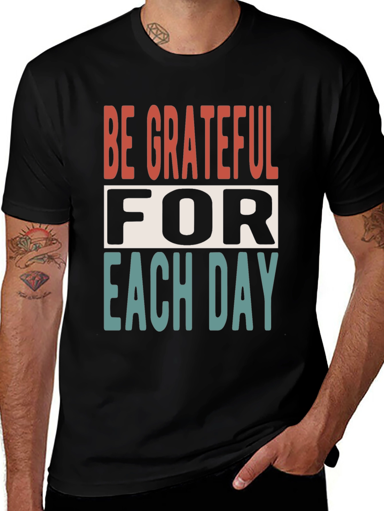 Be Grateful T-Shirt: Inspirational Everyday Wear