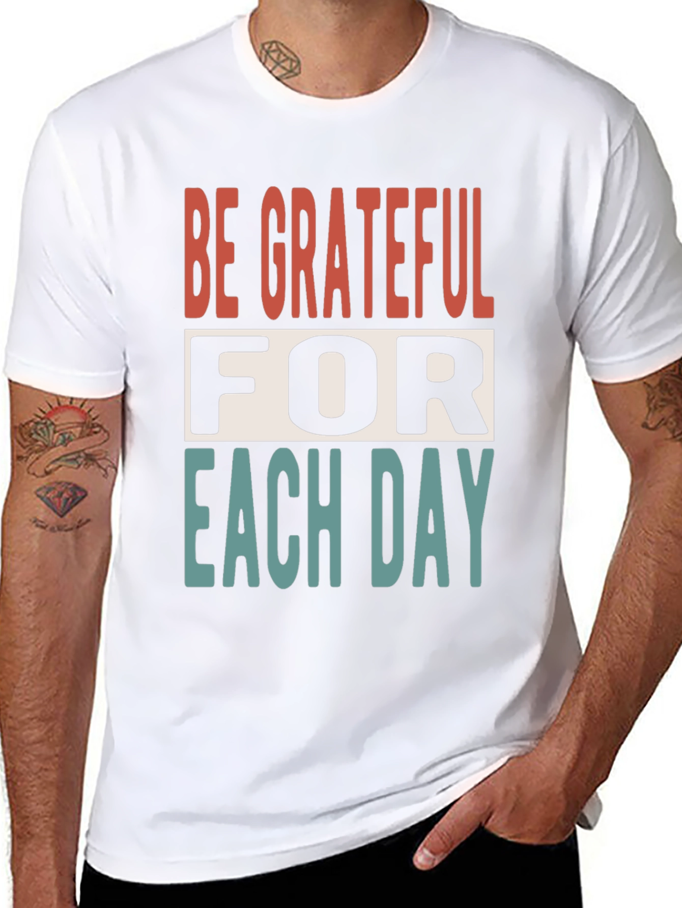 Be Grateful T-Shirt: Inspirational Everyday Wear