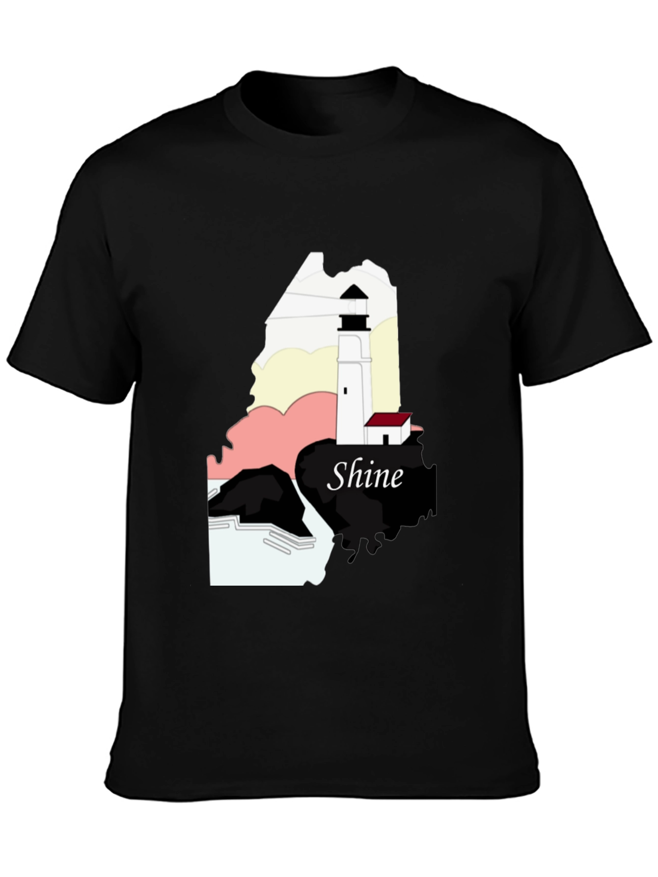 Shine Lighthouse Graphic Tee