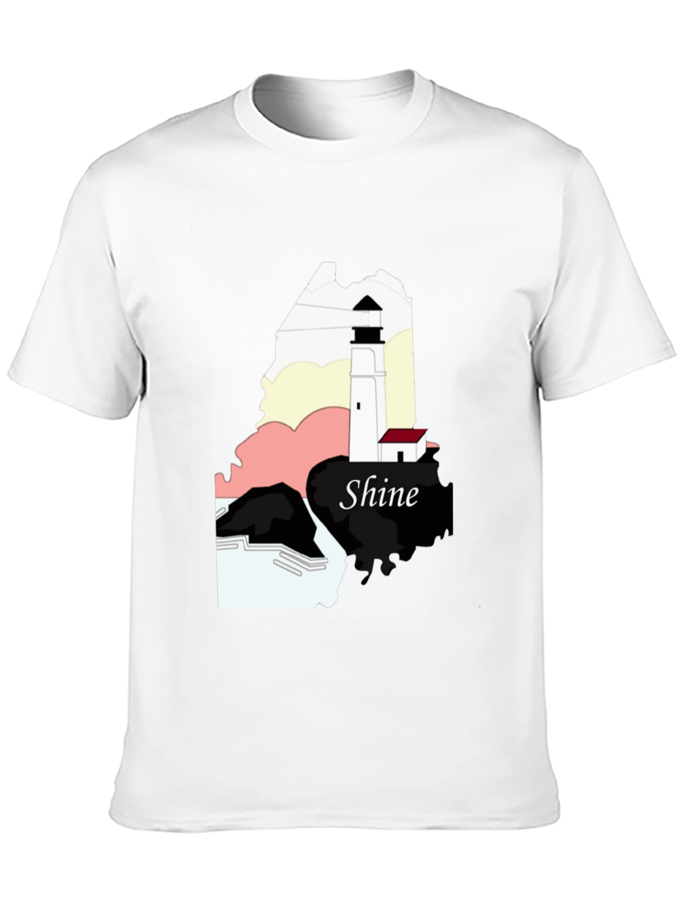 Shine Lighthouse Graphic Tee