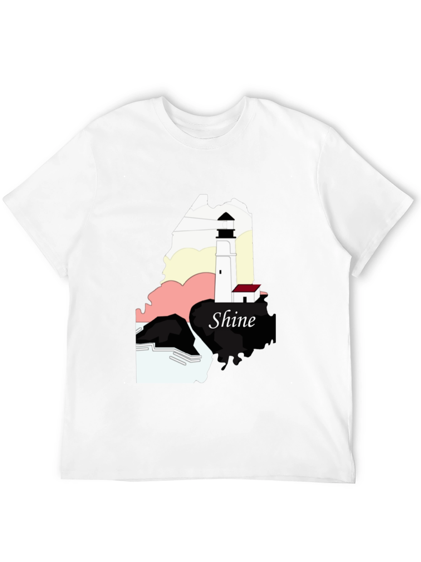 Shine Lighthouse Graphic Tee