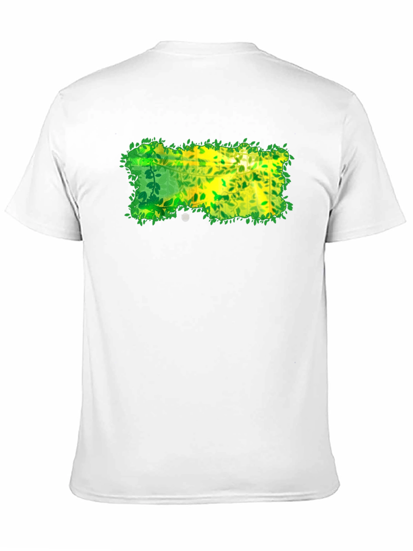 Nature-Inspired Graphic Black T-Shirt