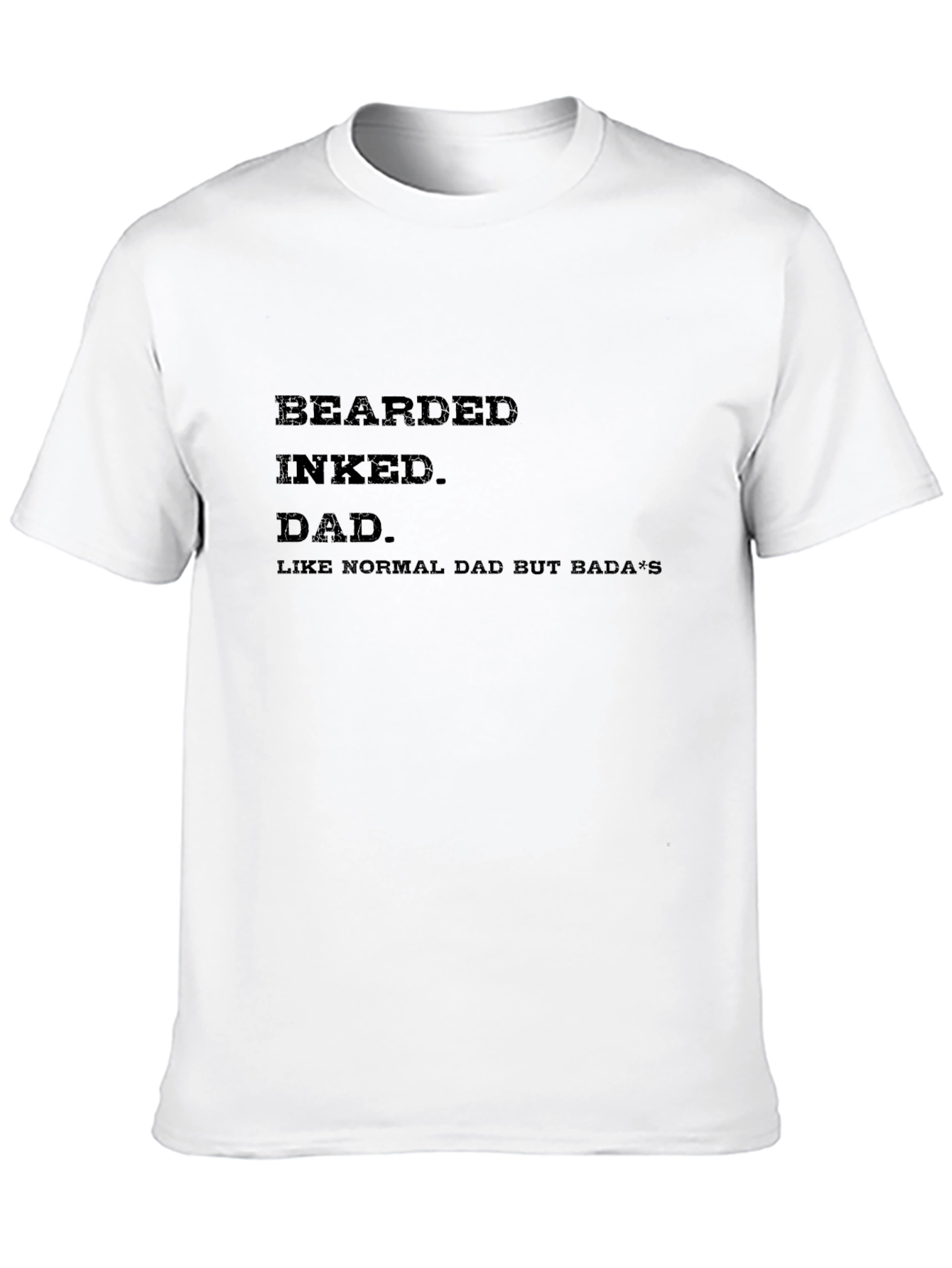 Bearded Inked Dad Graphic T-Shirt