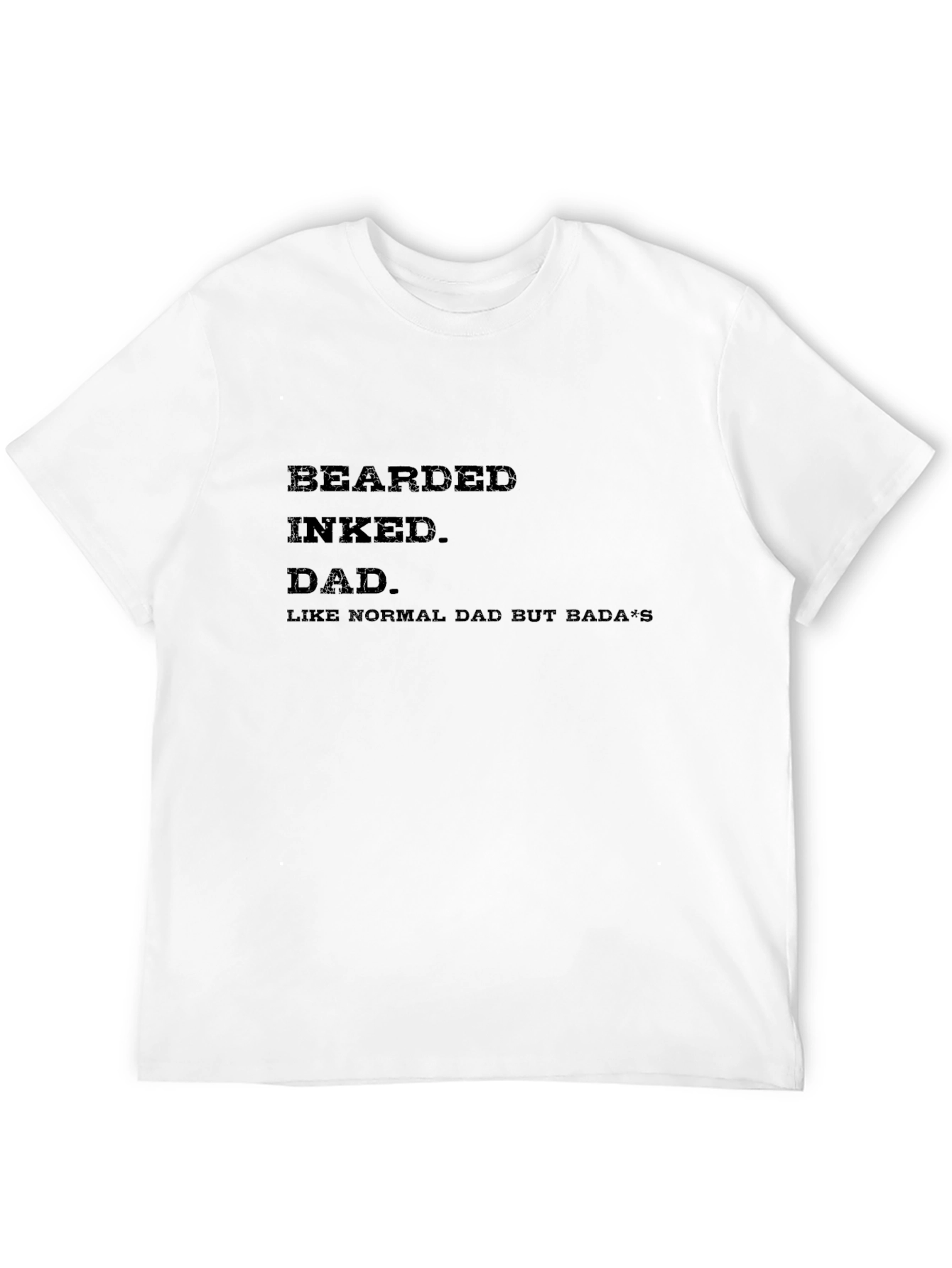 Bearded Inked Dad Graphic T-Shirt