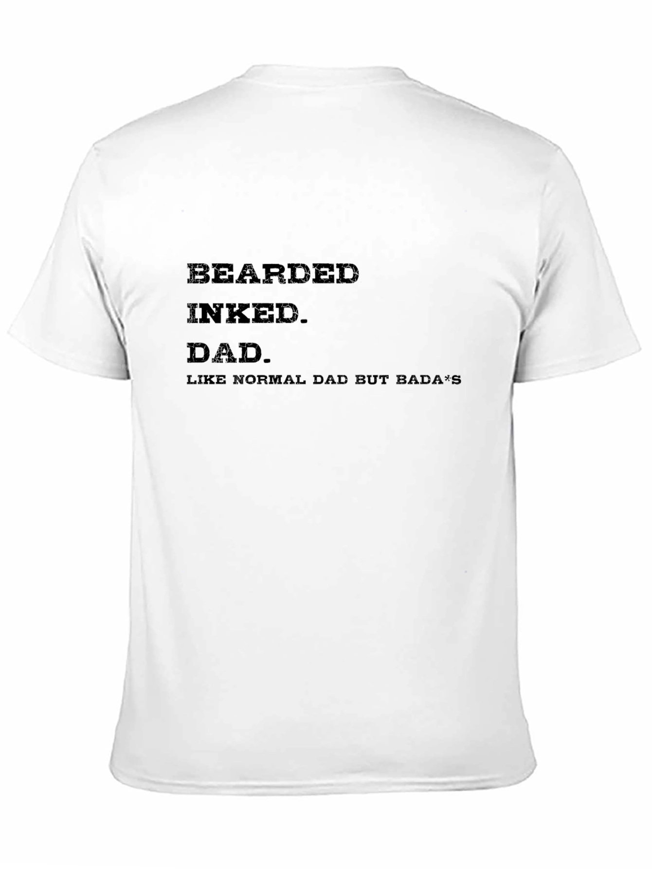 Bearded Inked Dad Graphic T-Shirt