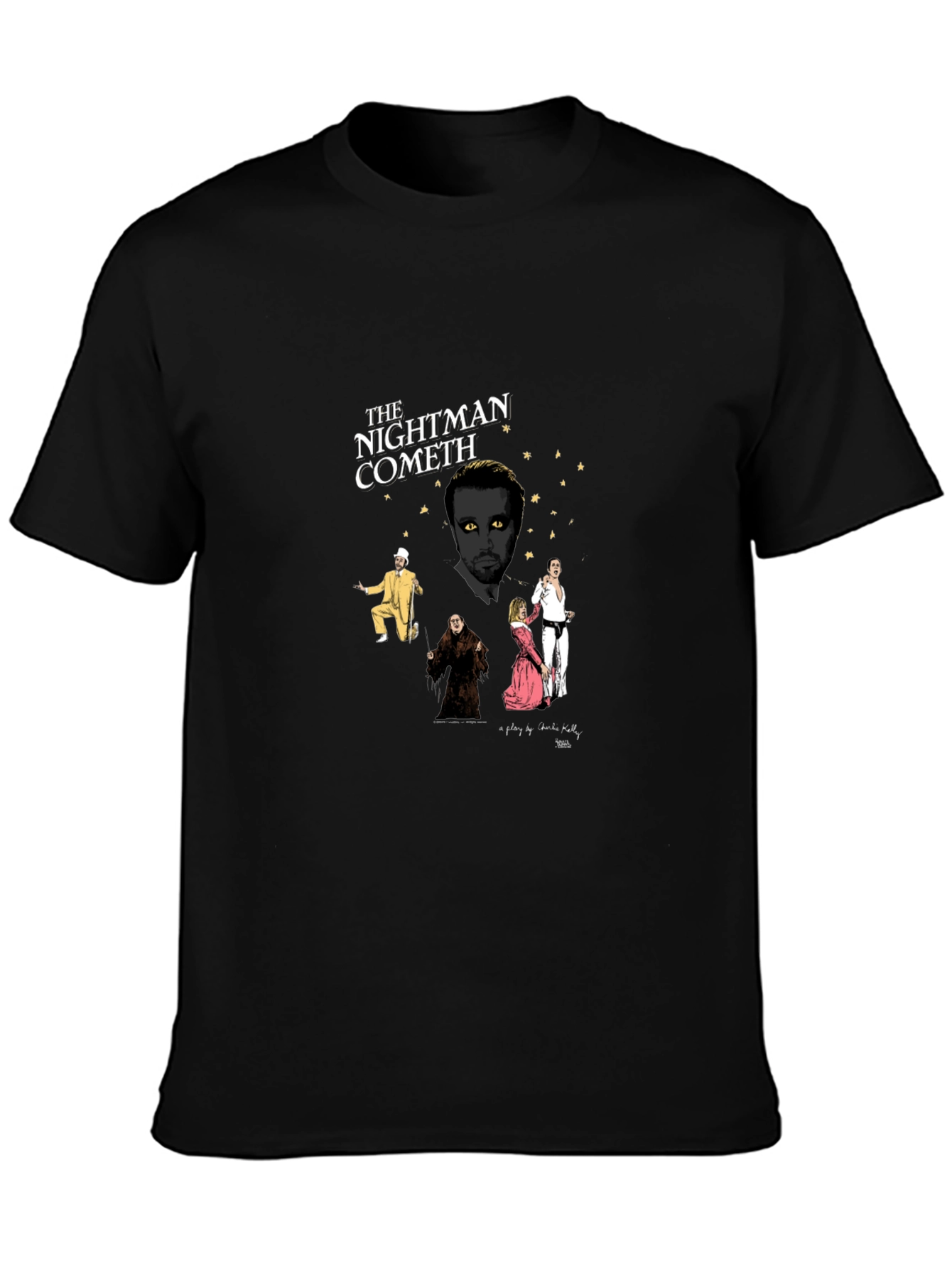 The Nightman Cometh Black T-Shirt