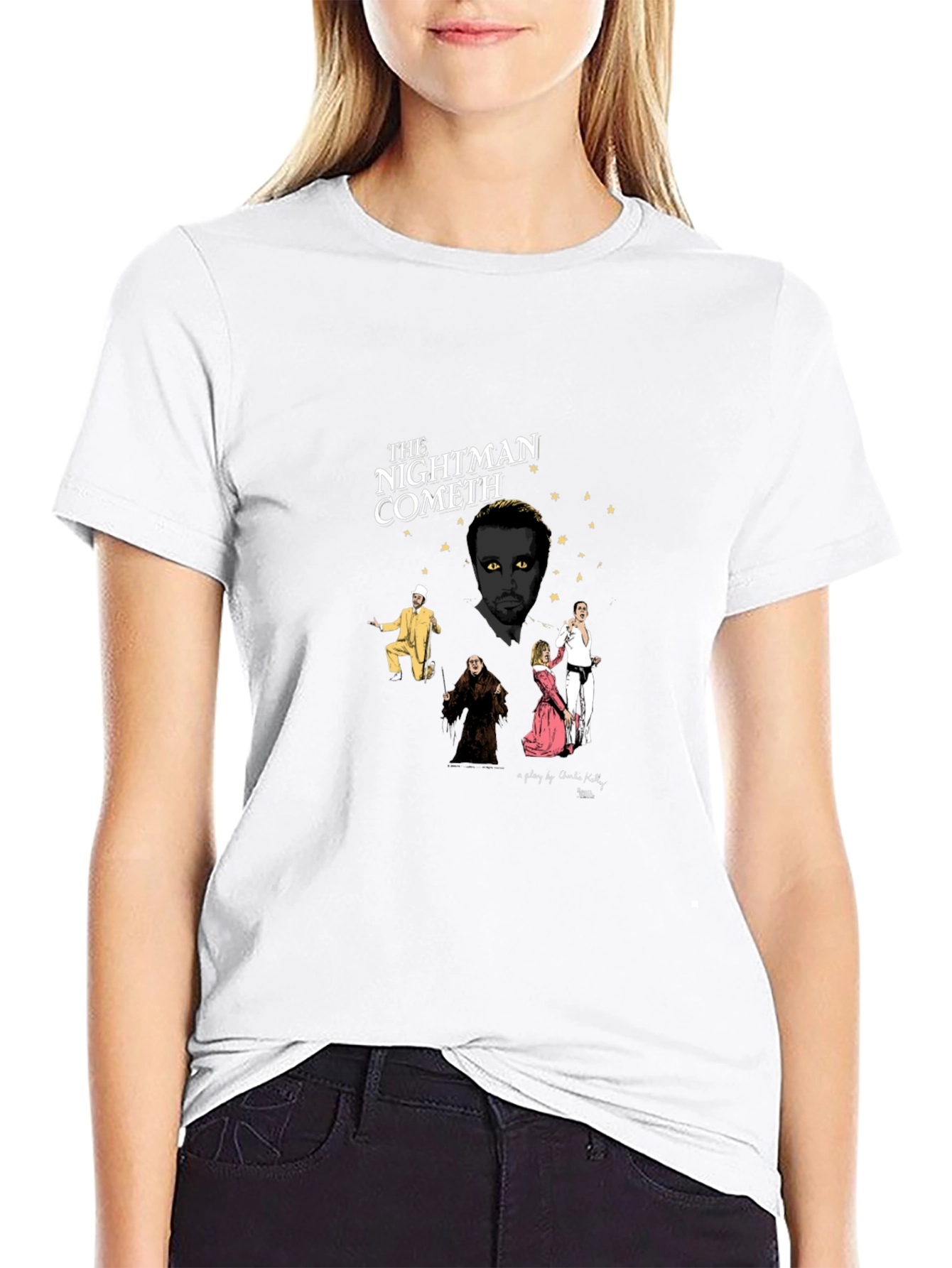 The Nightman Cometh Black T-Shirt