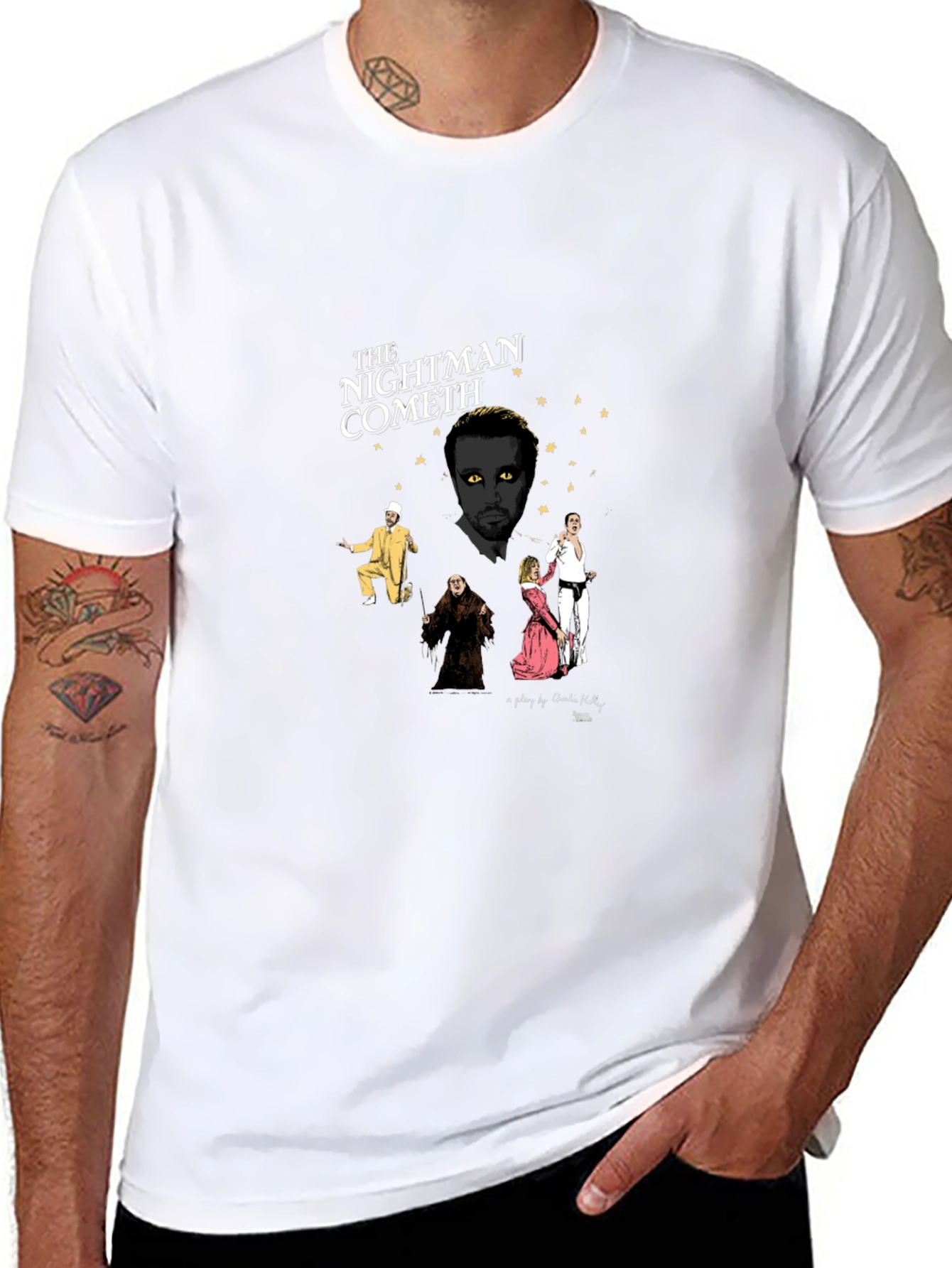 The Nightman Cometh Black T-Shirt