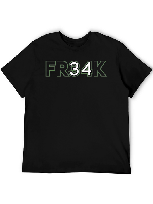 FR34K Mens Graphic Tee - Bold Style