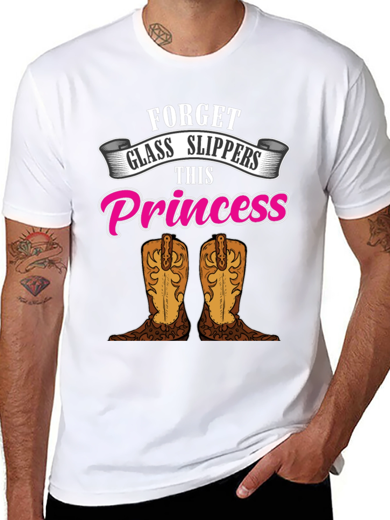 Forget Glass Slippers Princess T-Shirt