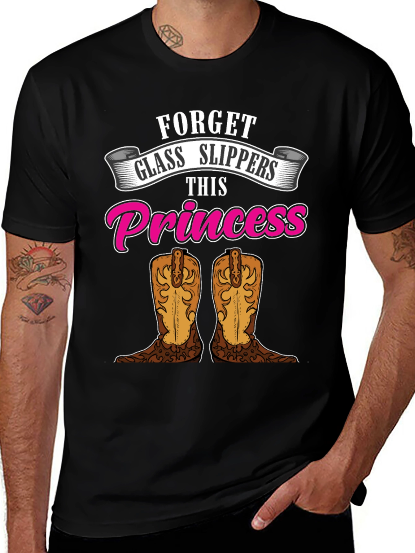 Forget Glass Slippers Princess T-Shirt