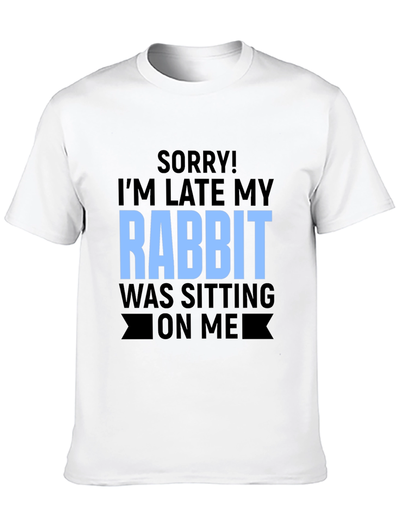 Funny Rabbit Sitting T-Shirt