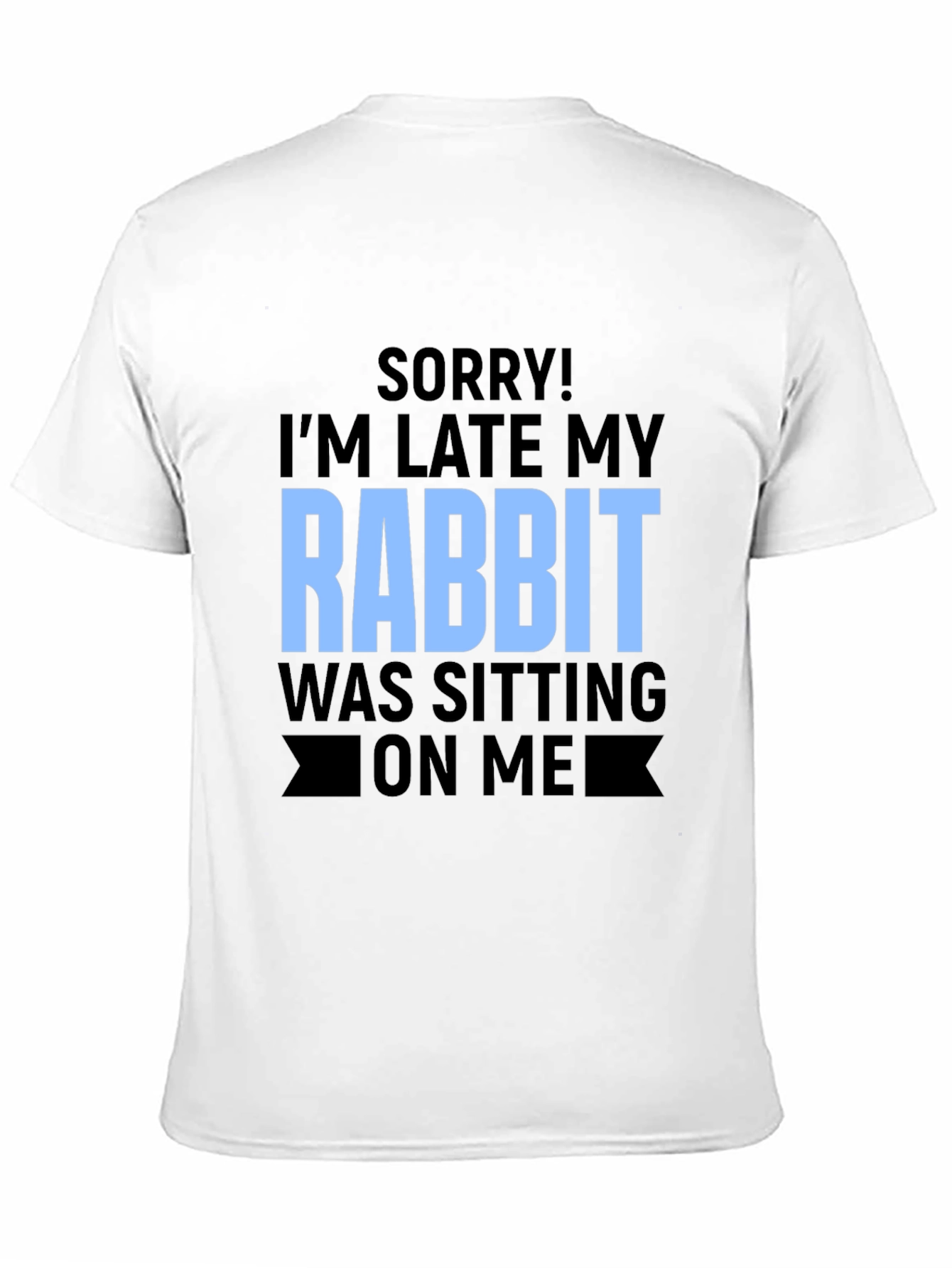 Funny Rabbit Sitting T-Shirt