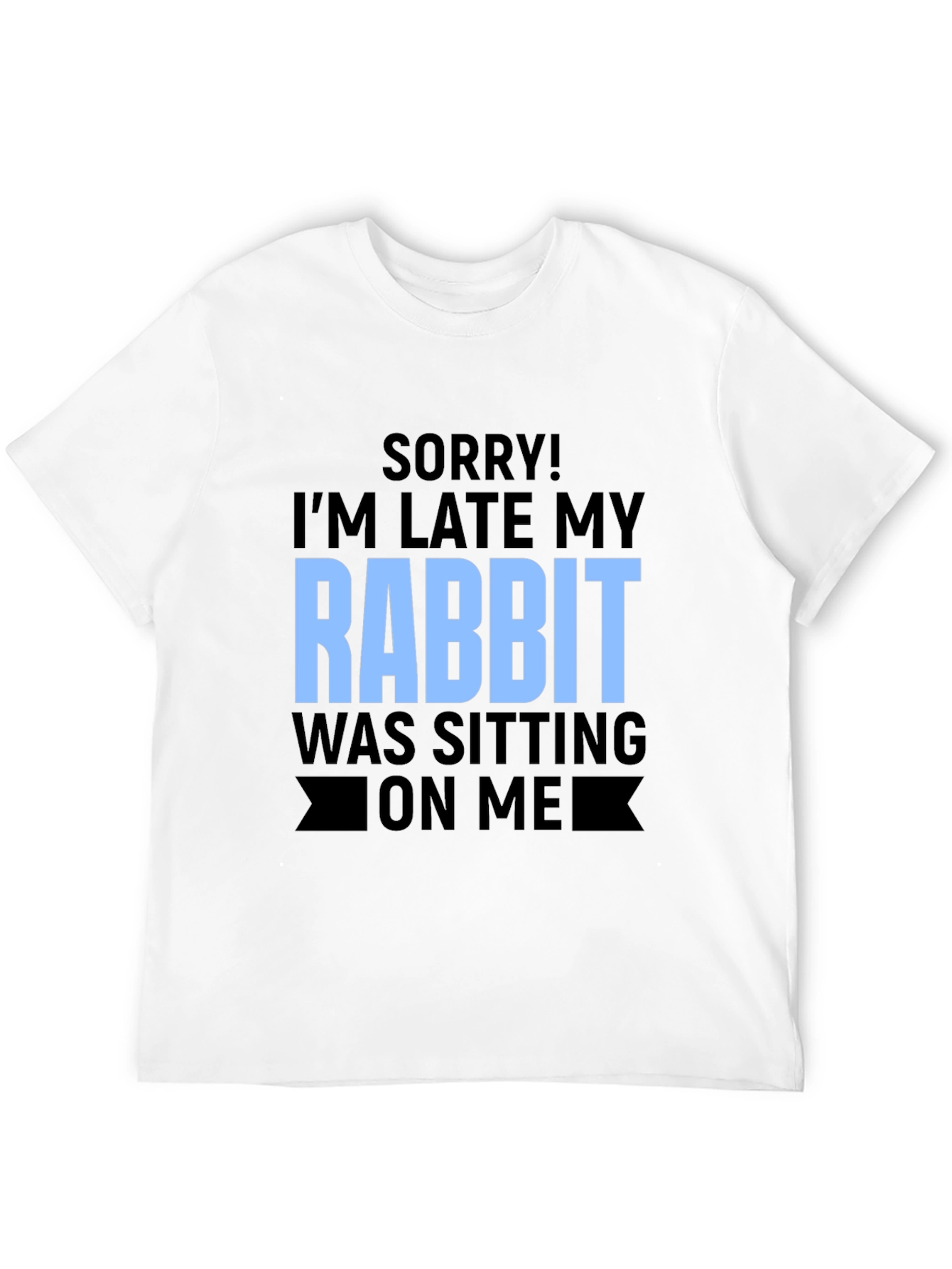 Funny Rabbit Sitting T-Shirt